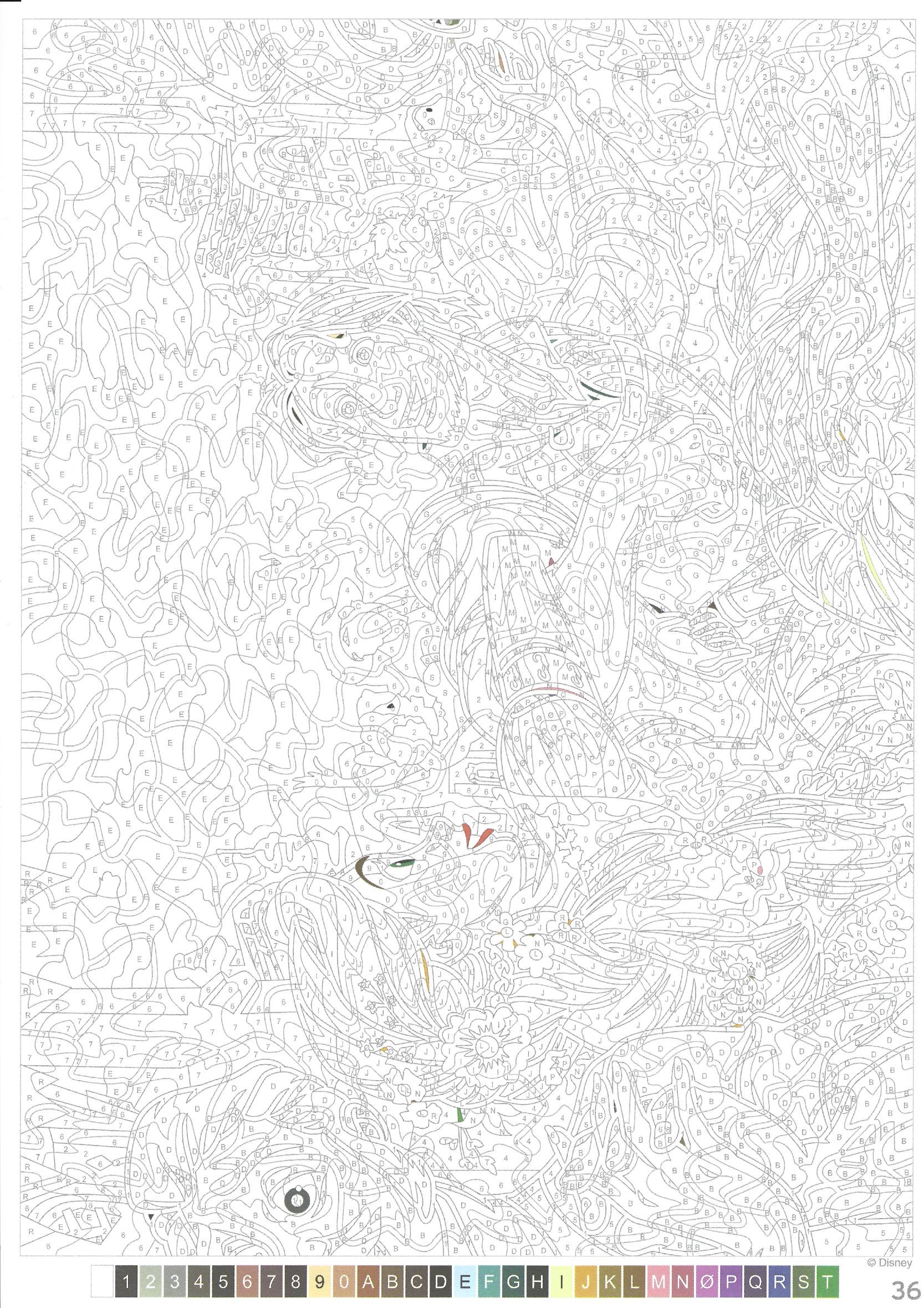 Раскраска Рапунцель Запутанная история 36