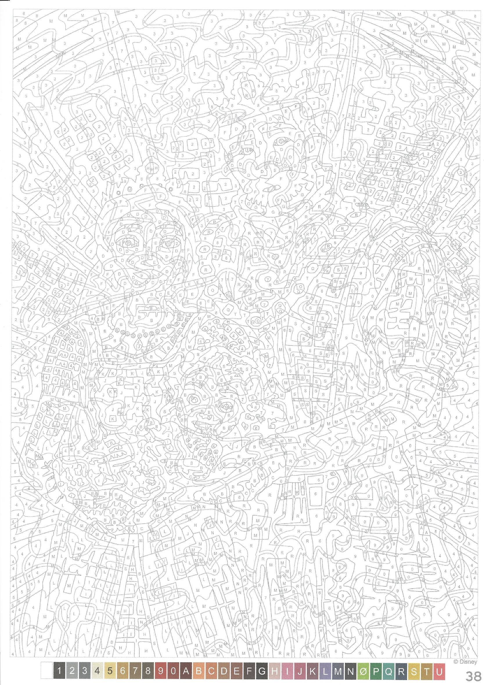 Раскраска Рапунцель Запутанная история 38