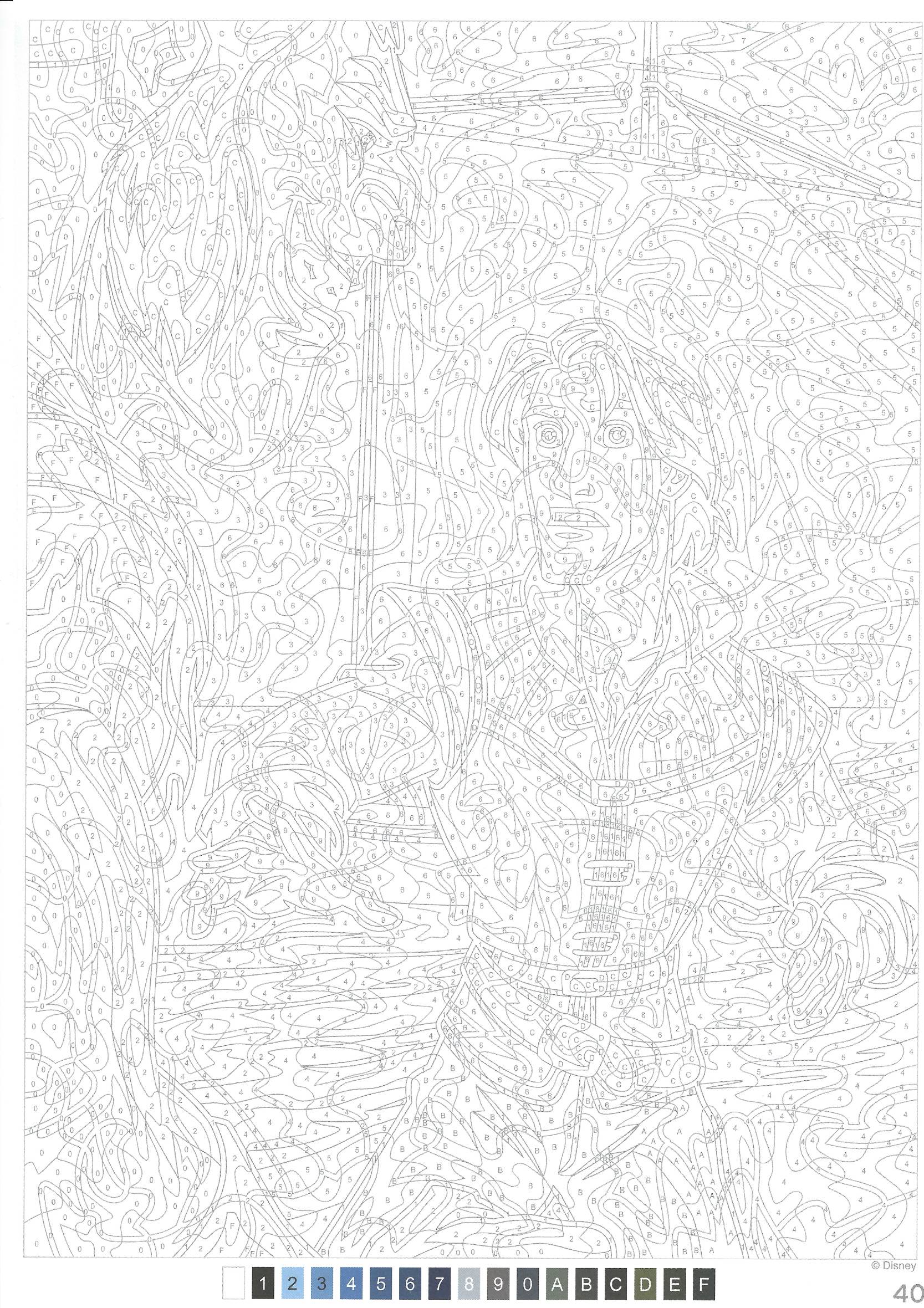 Раскраска Рапунцель Запутанная история 40