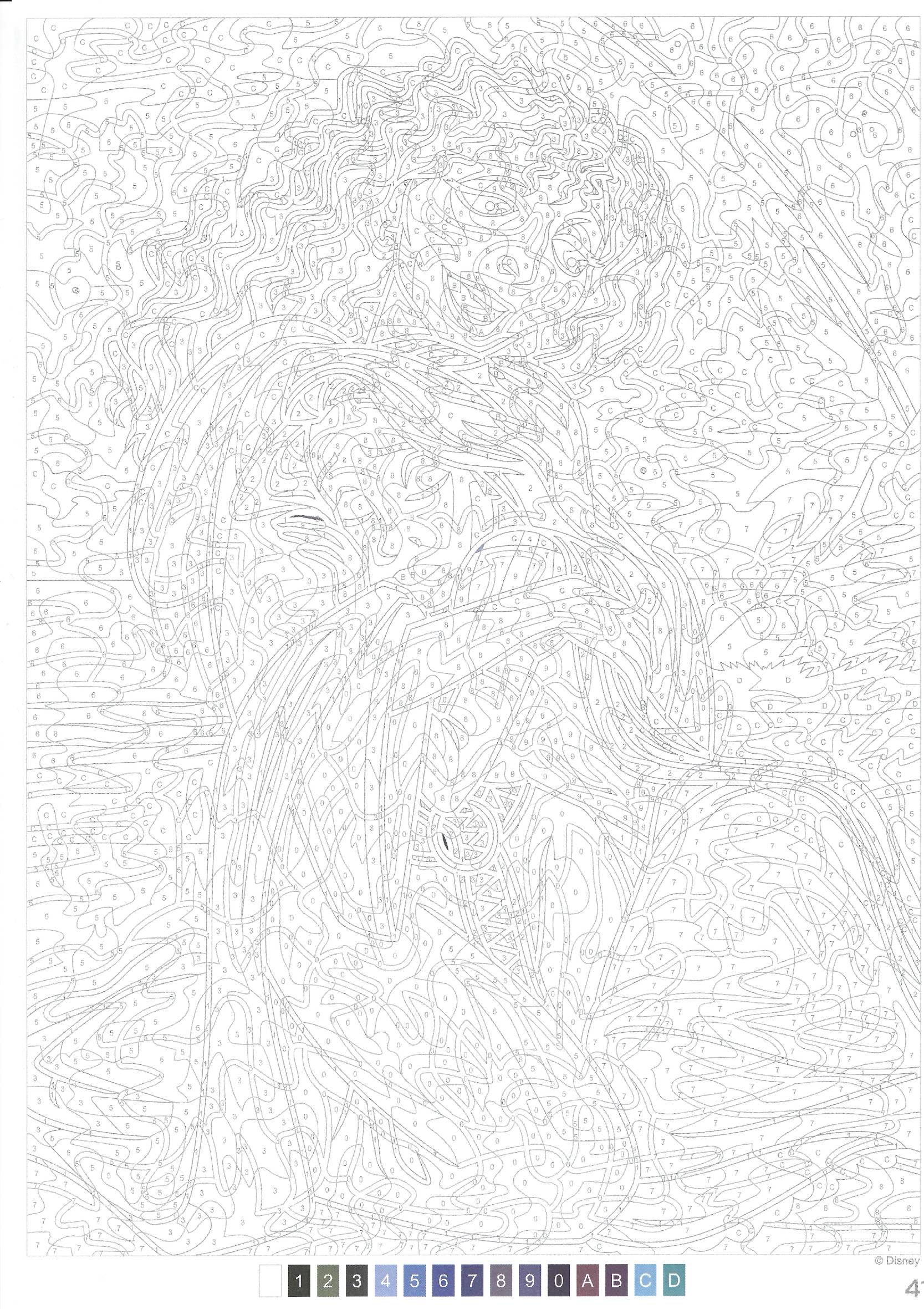 Раскраска Рапунцель Запутанная история 41