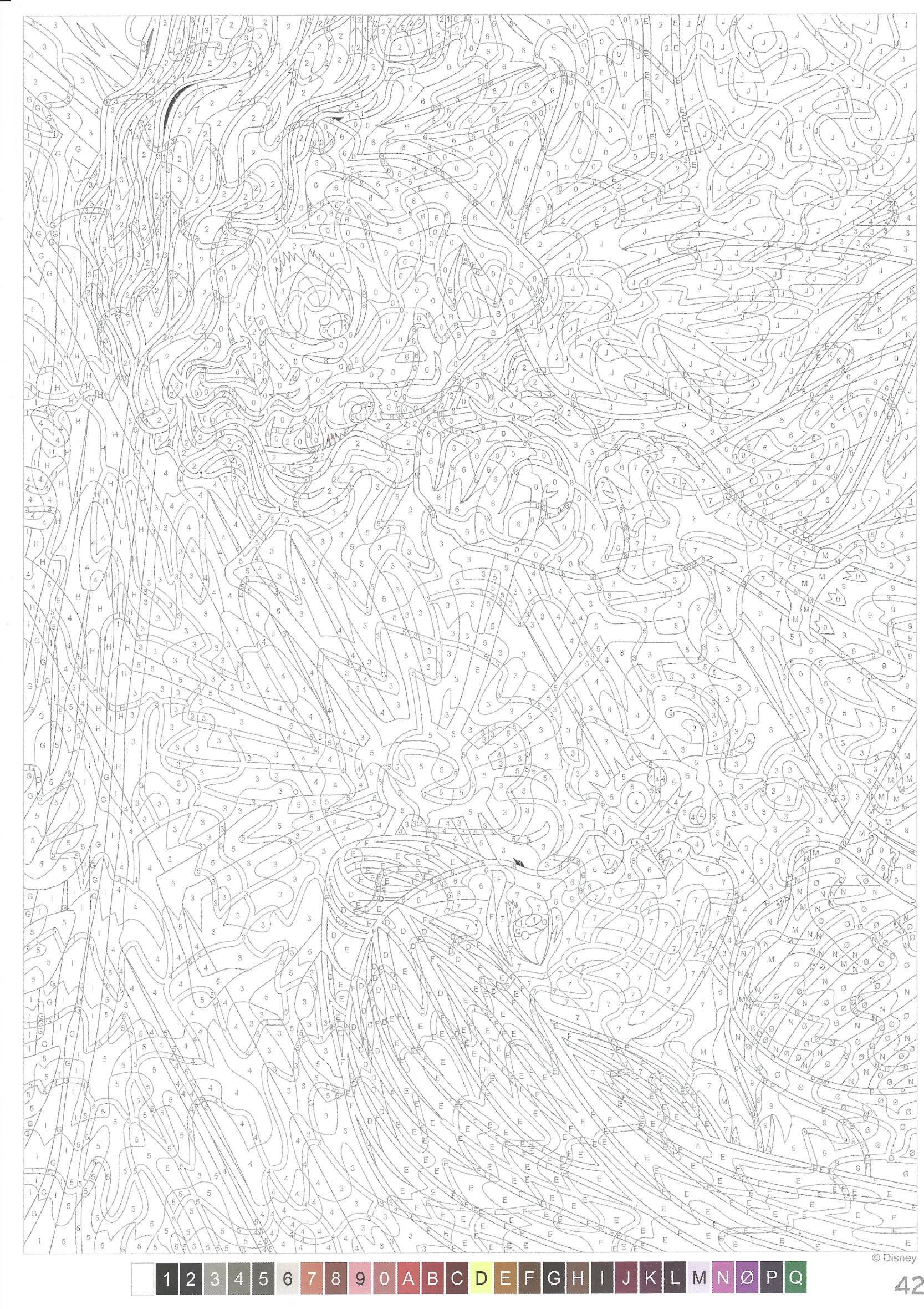 Раскраска Рапунцель Запутанная история 42