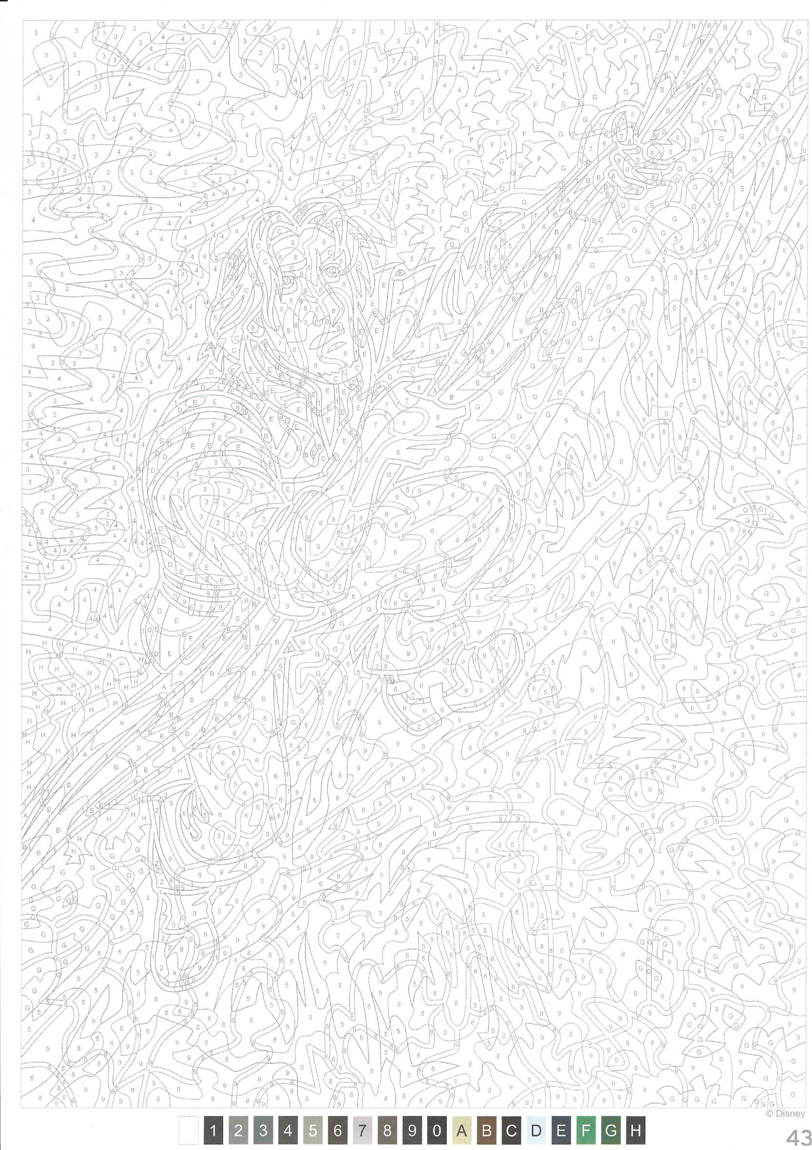 Раскраска Рапунцель Запутанная история 43