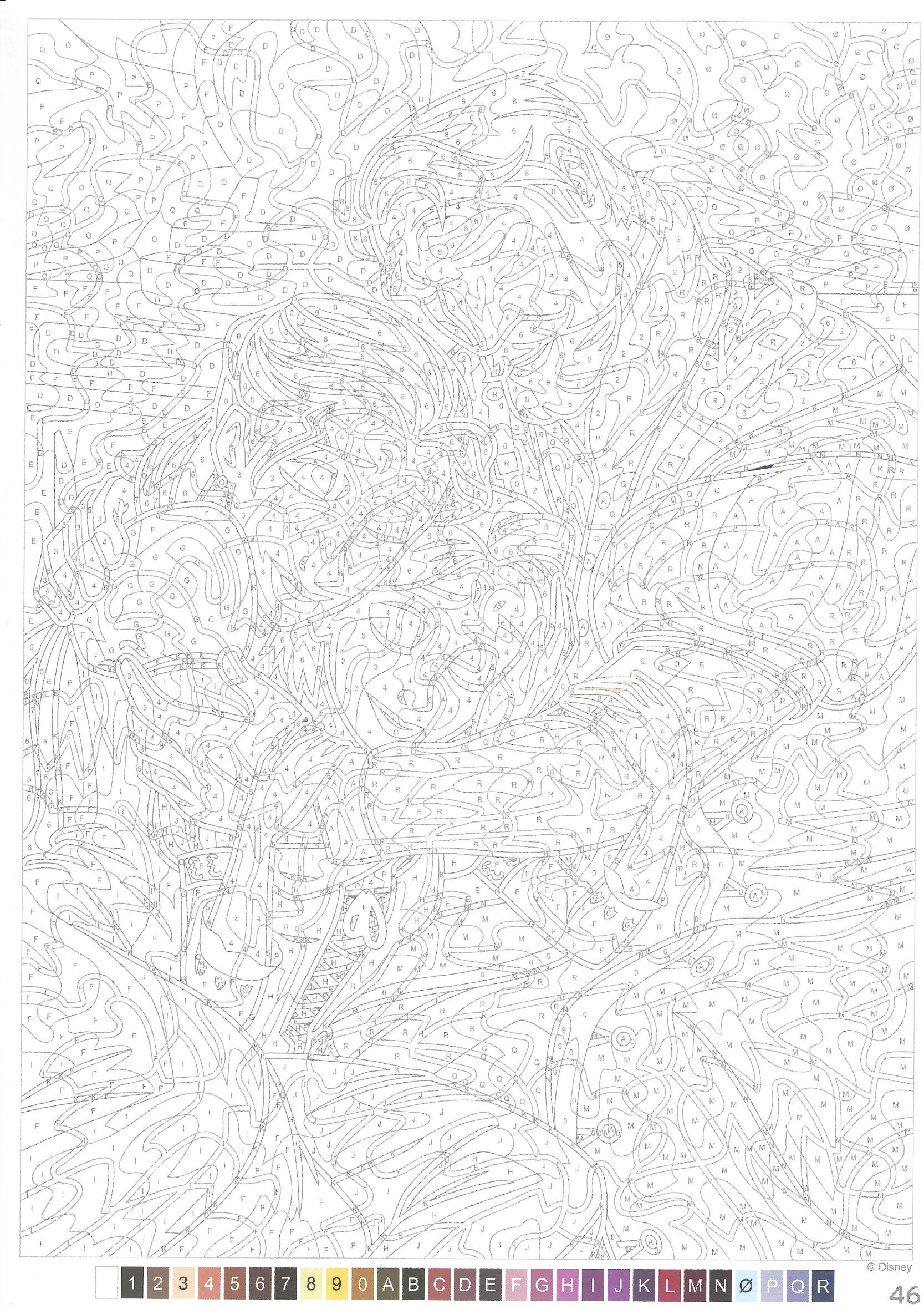 Раскраска Рапунцель Запутанная история 46