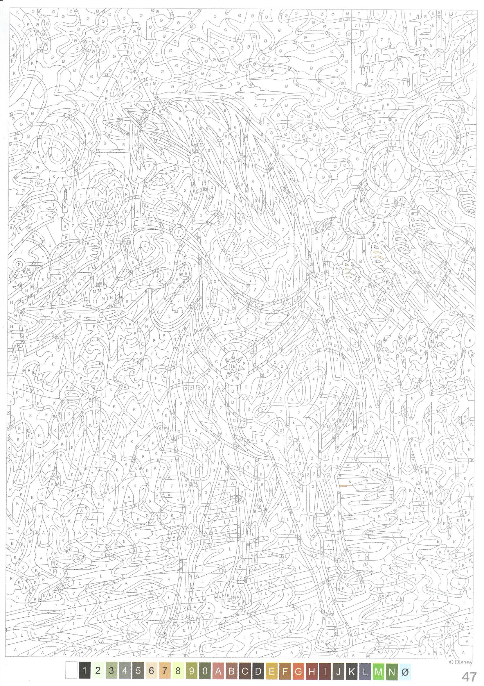 Раскраска Рапунцель Запутанная история 47