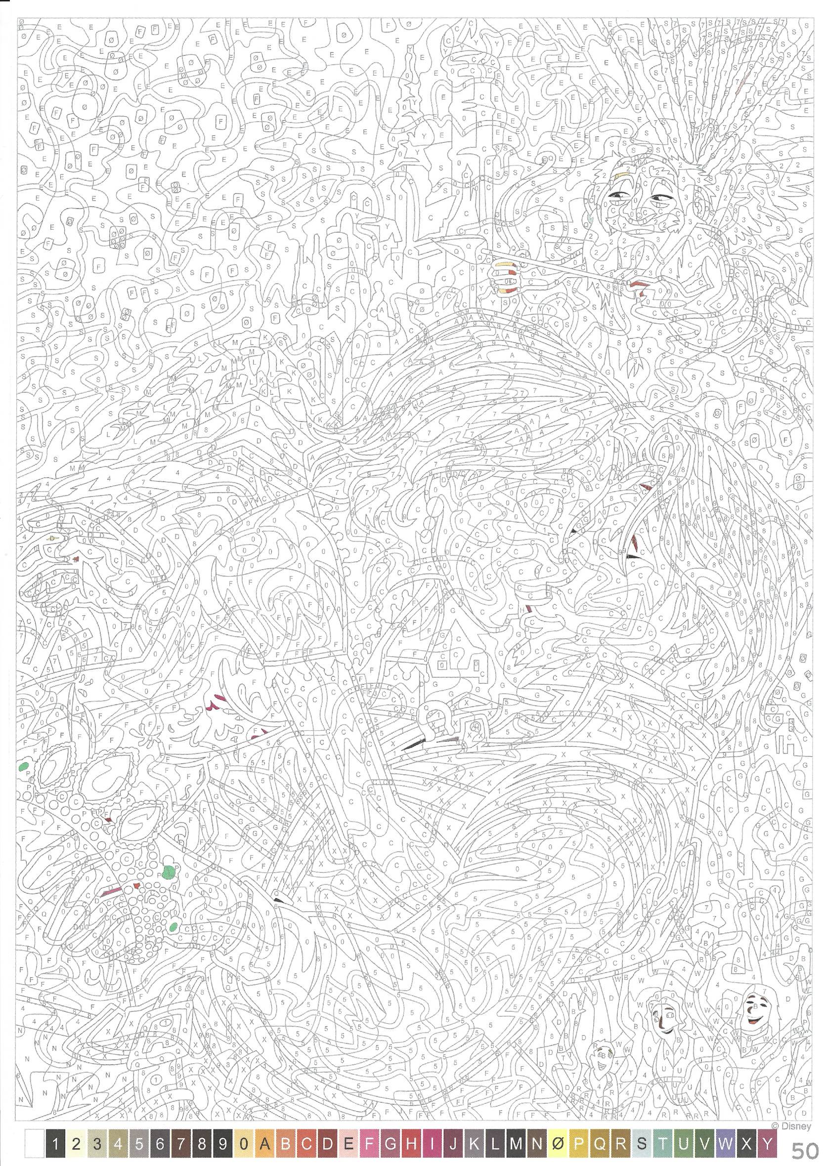 Раскраска Рапунцель Запутанная история 50