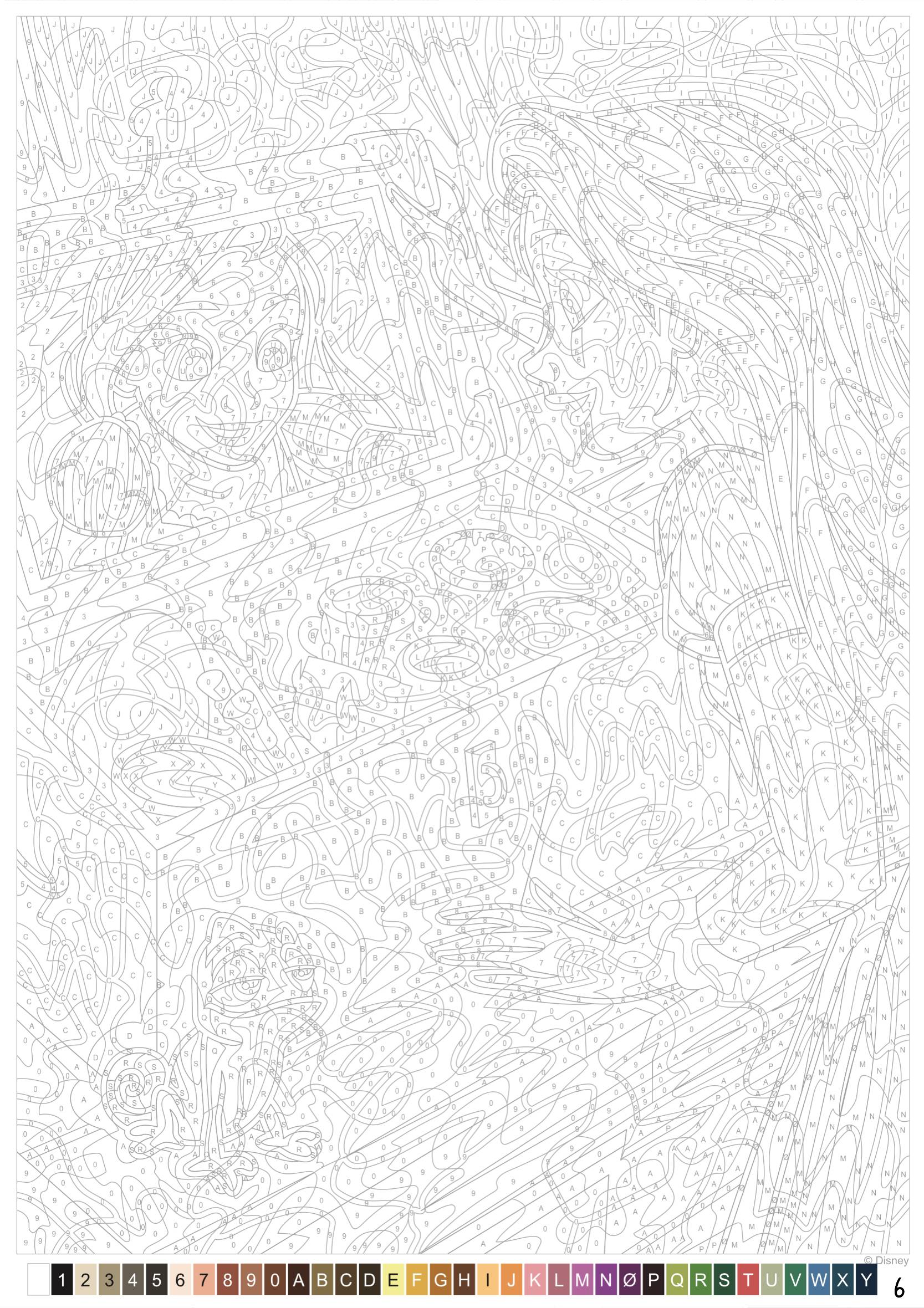 Раскраска Рапунцель Запутанная история 6