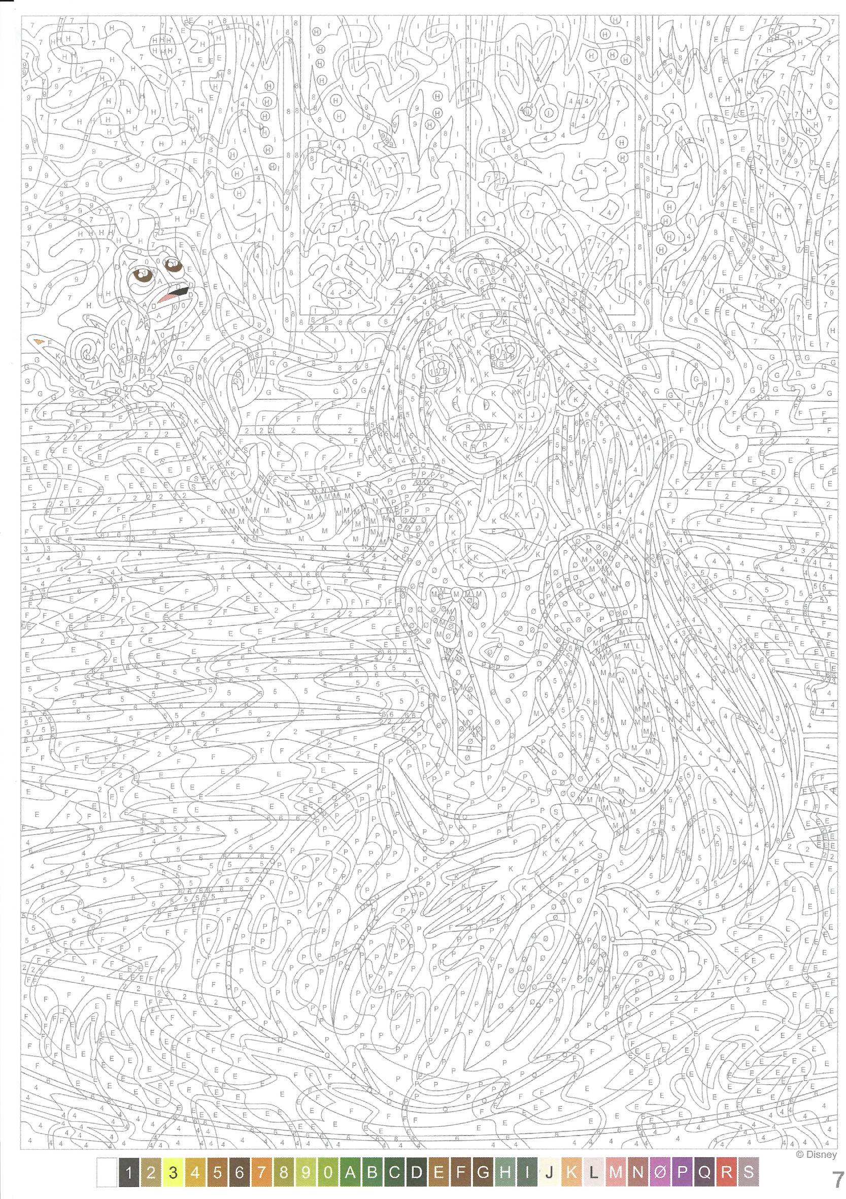 Раскраска Рапунцель Запутанная история 7