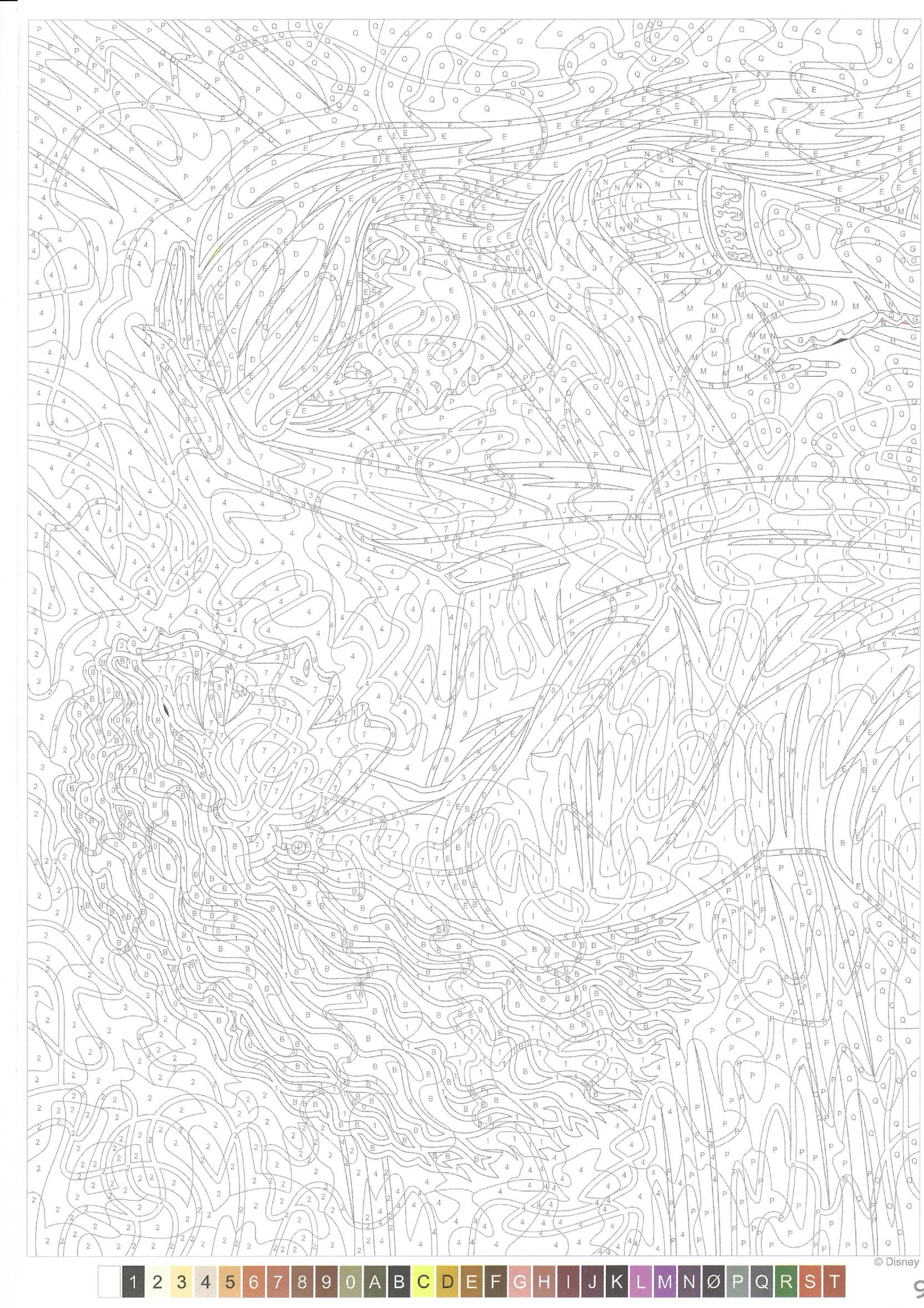 Раскраска Рапунцель Запутанная история 9