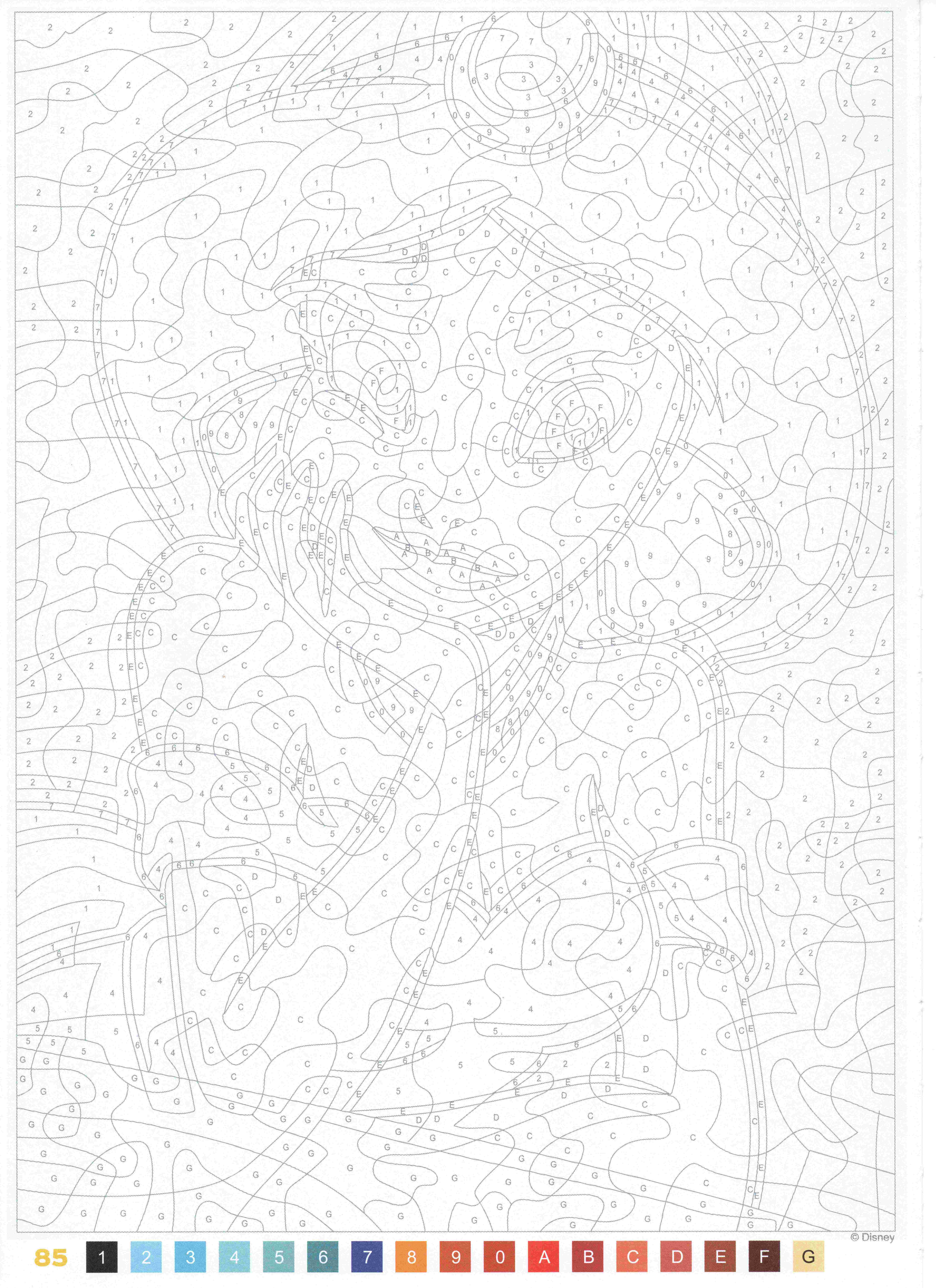 Раскраска Жасмин