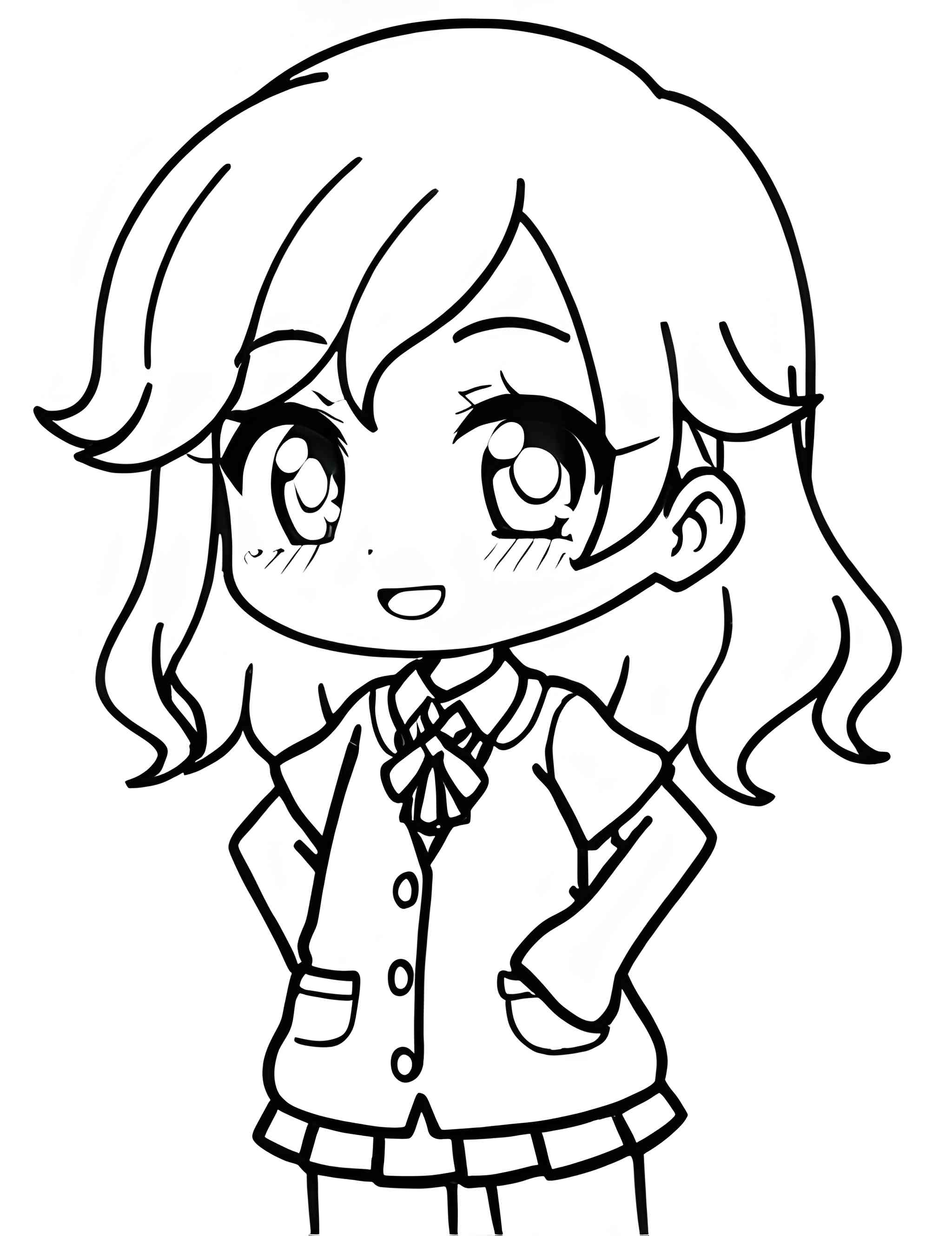 Раскраска Аниме 1