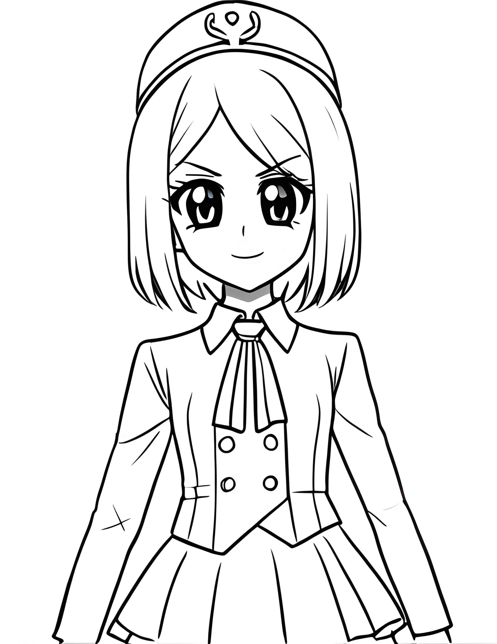 Раскраска Аниме 10