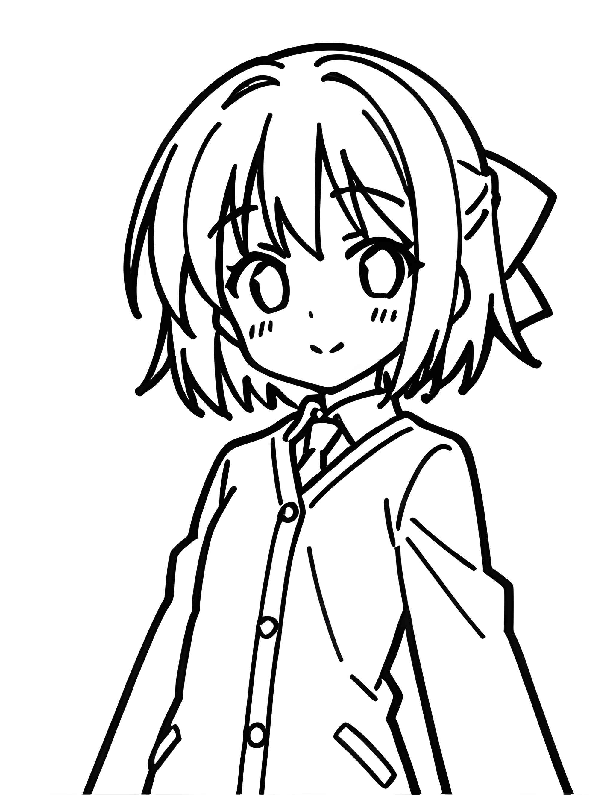 Раскраска Аниме 12