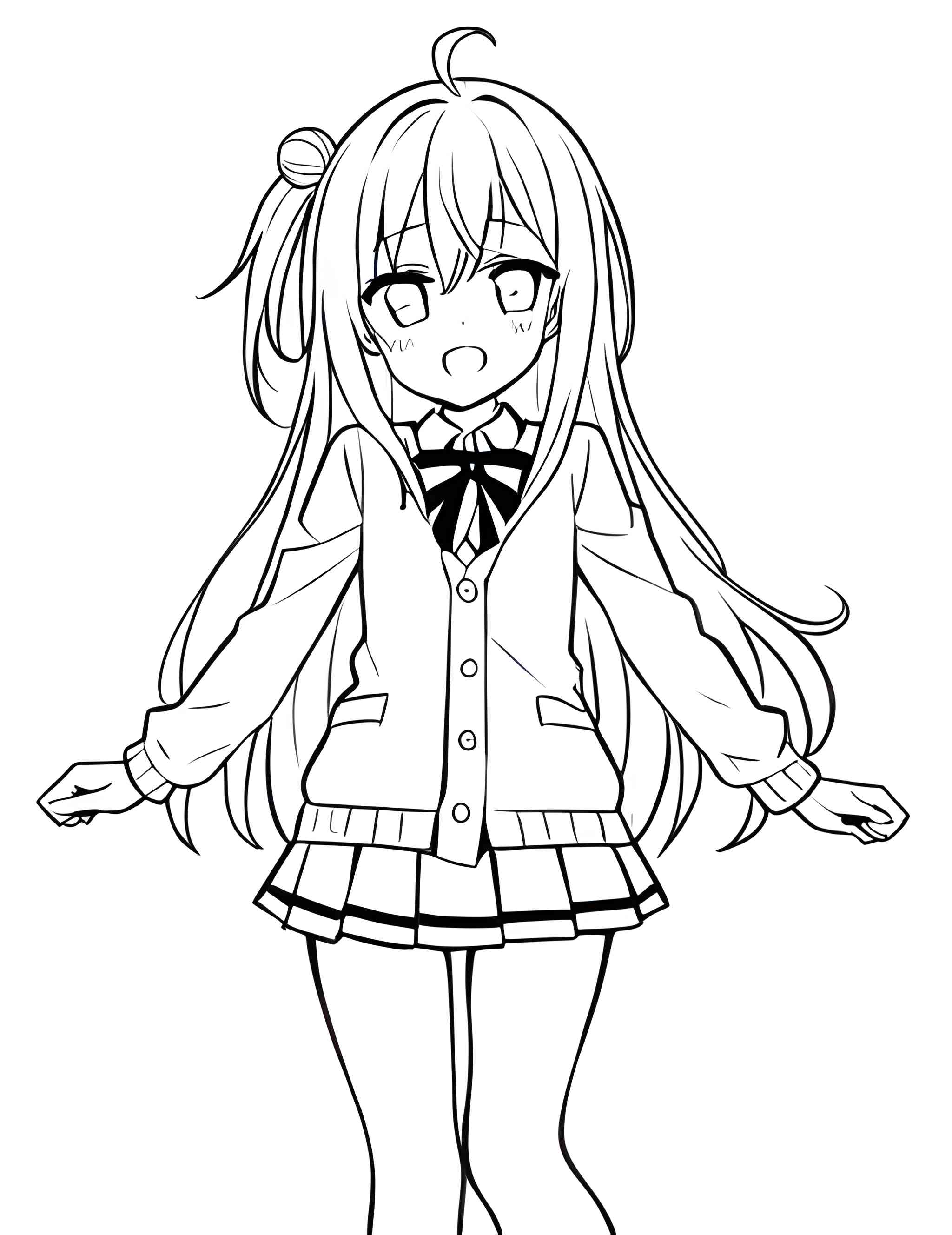 Раскраска Аниме 13