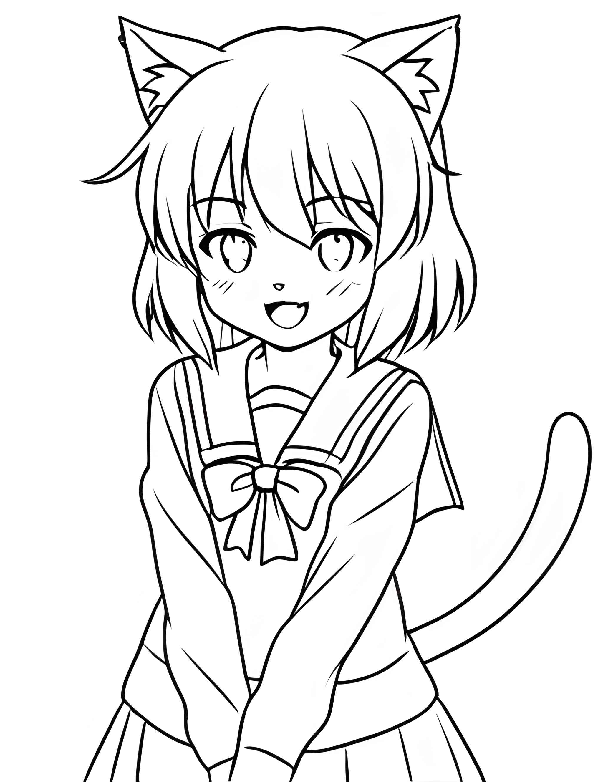 Раскраска Аниме 15