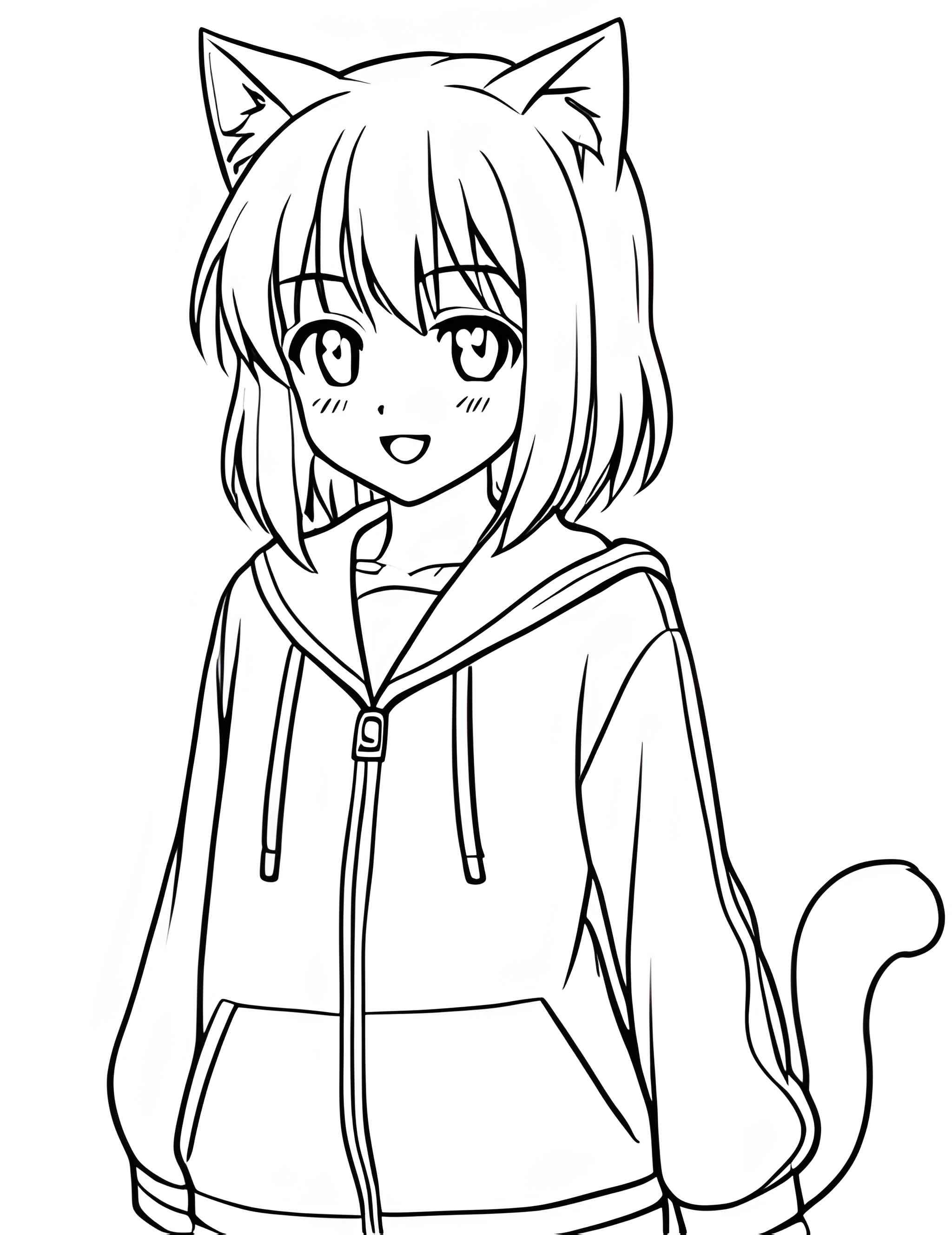 Раскраска Аниме 16