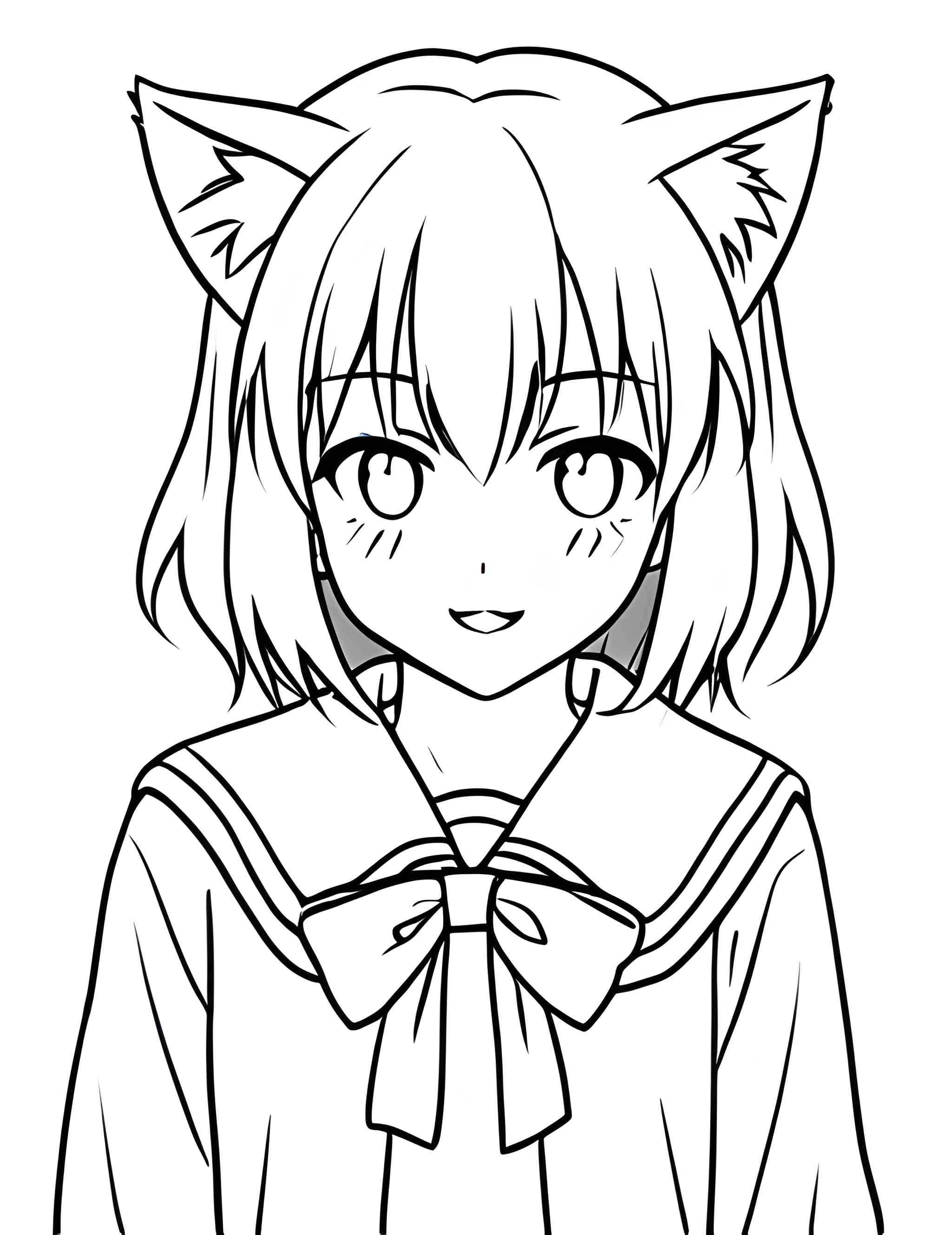 Раскраска Аниме 17