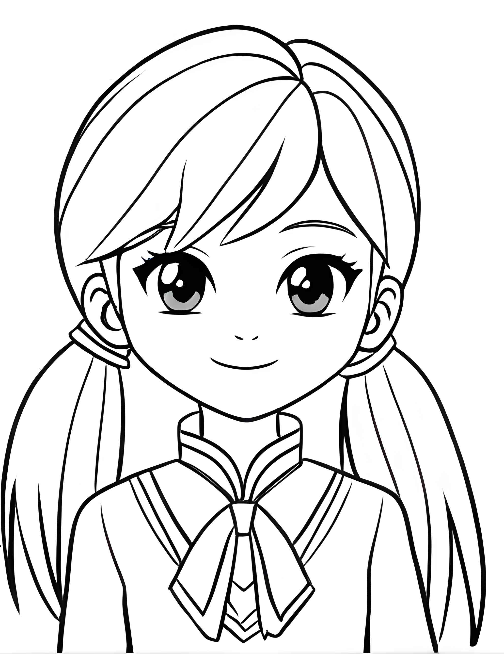 Раскраска Аниме 18