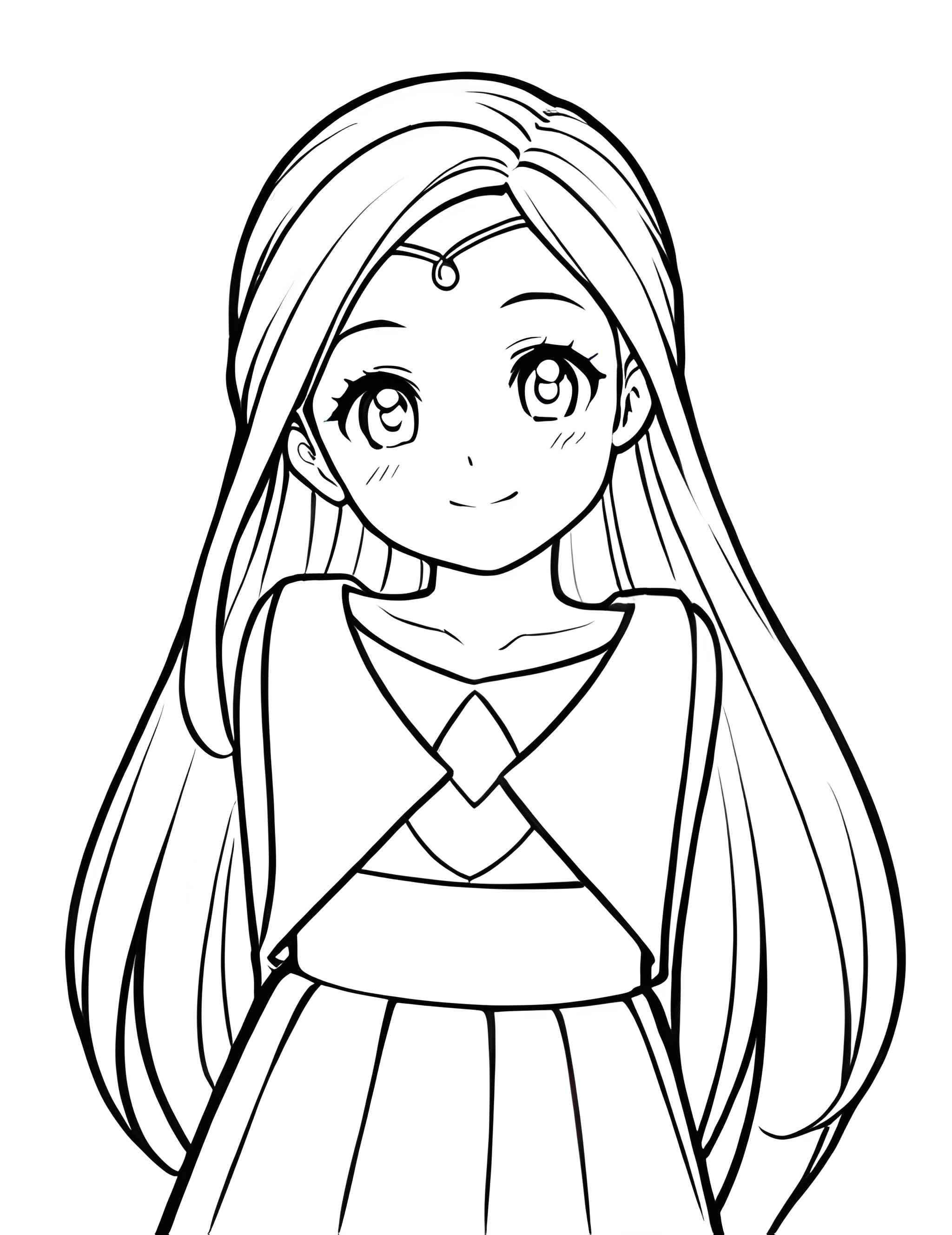 Раскраска Аниме 19