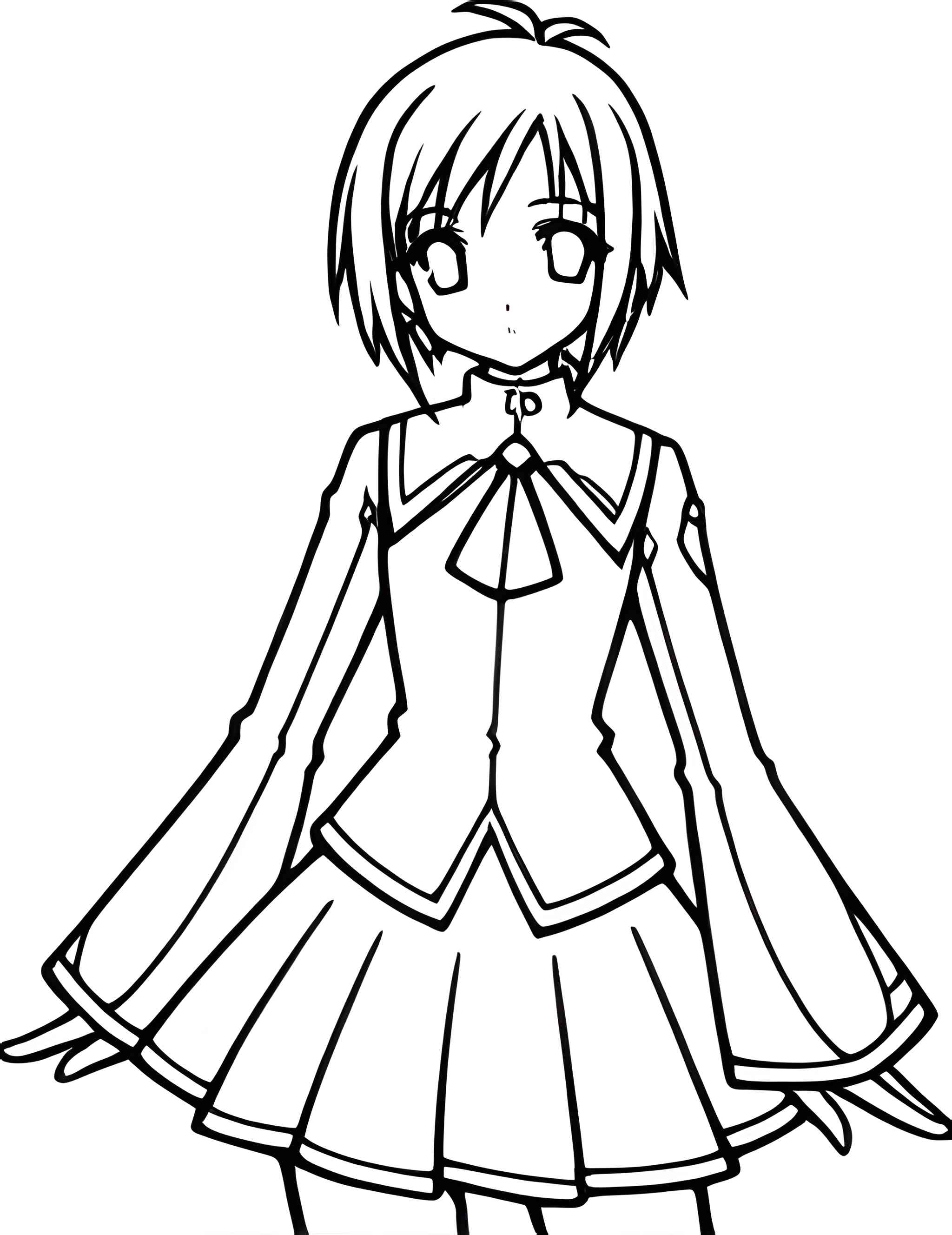 Раскраска Аниме 2