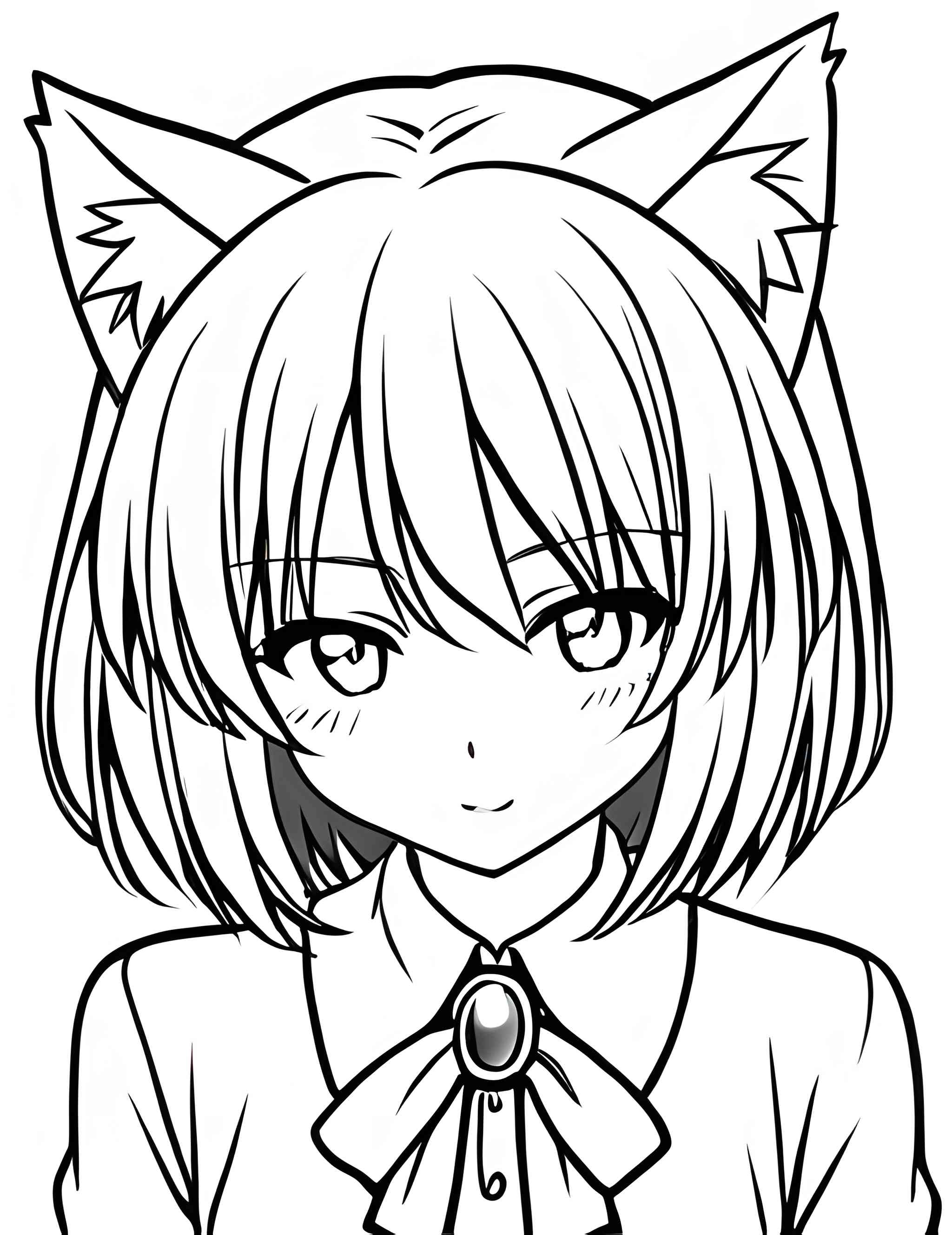 Раскраска Аниме 21