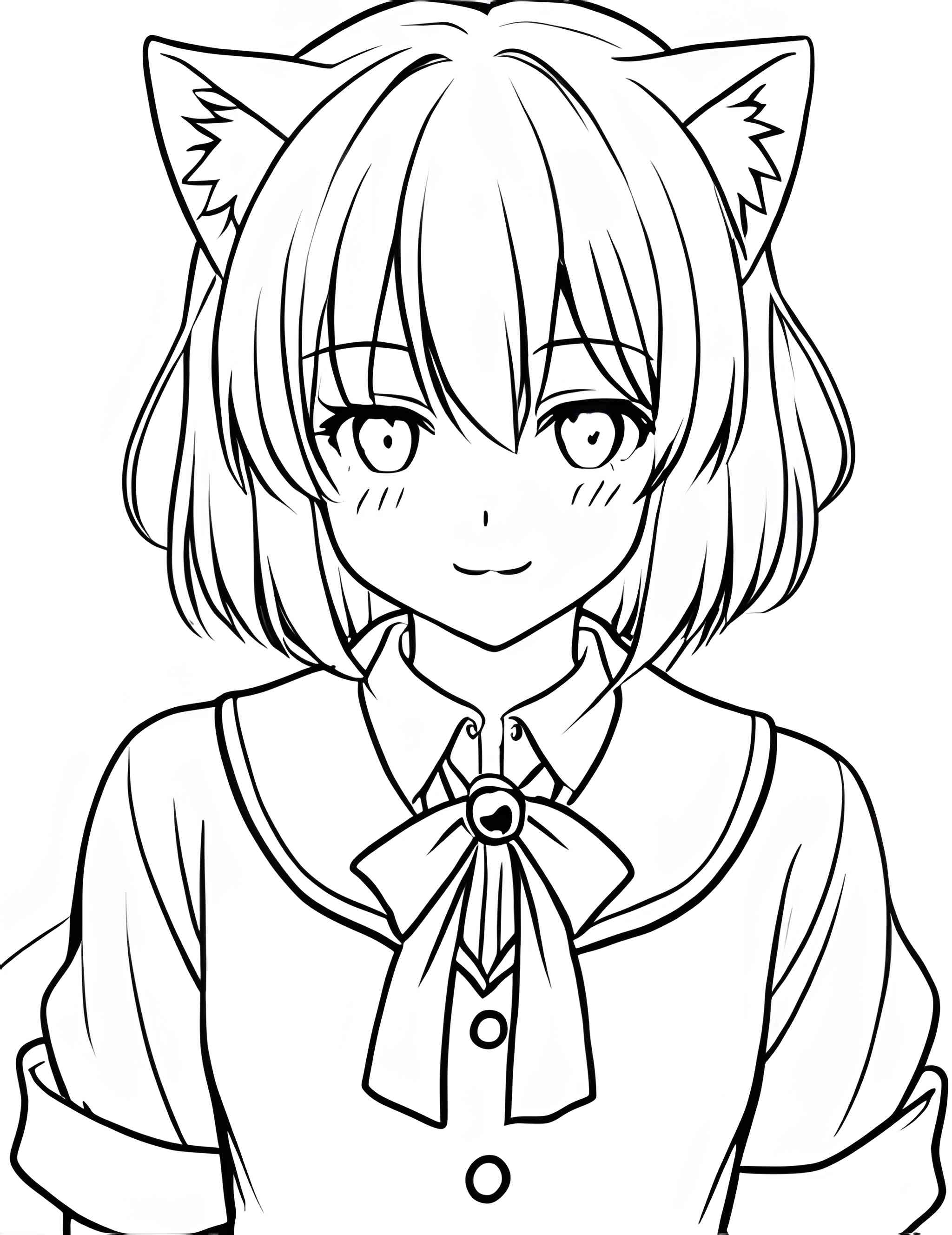 Раскраска Аниме 27