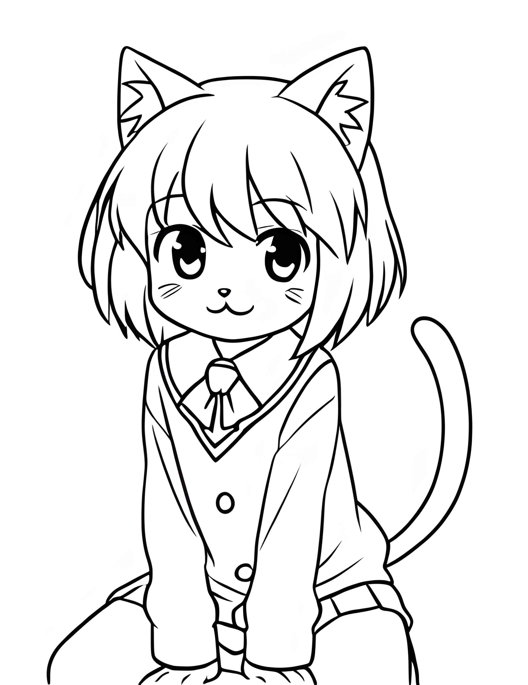 Раскраска Аниме 33