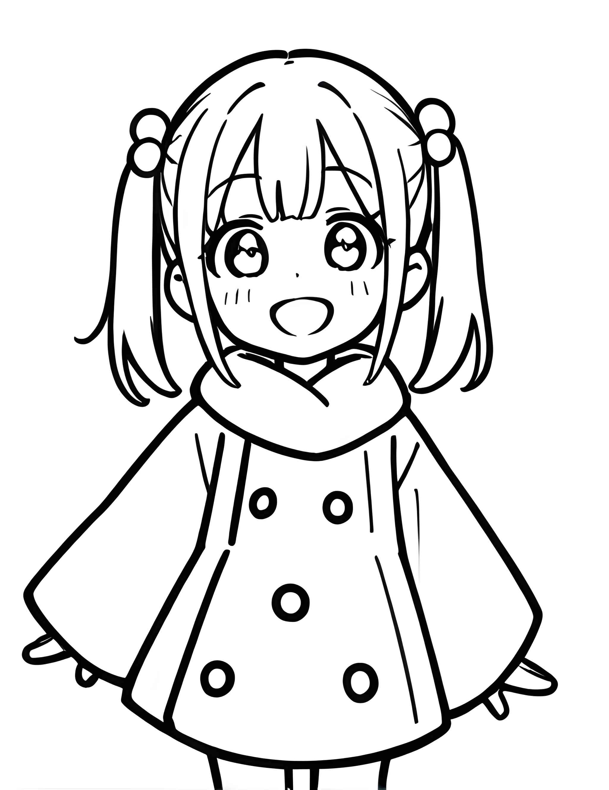 Раскраска Аниме 36