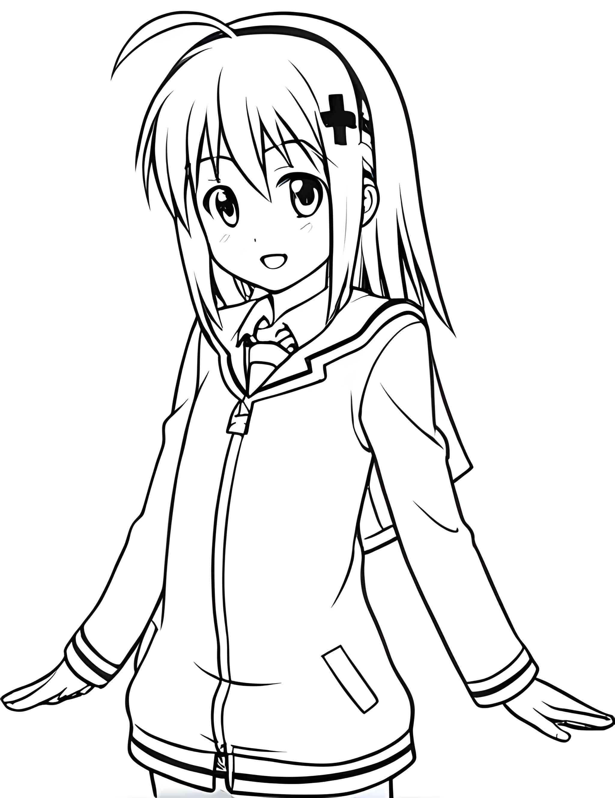 Раскраска Аниме 43