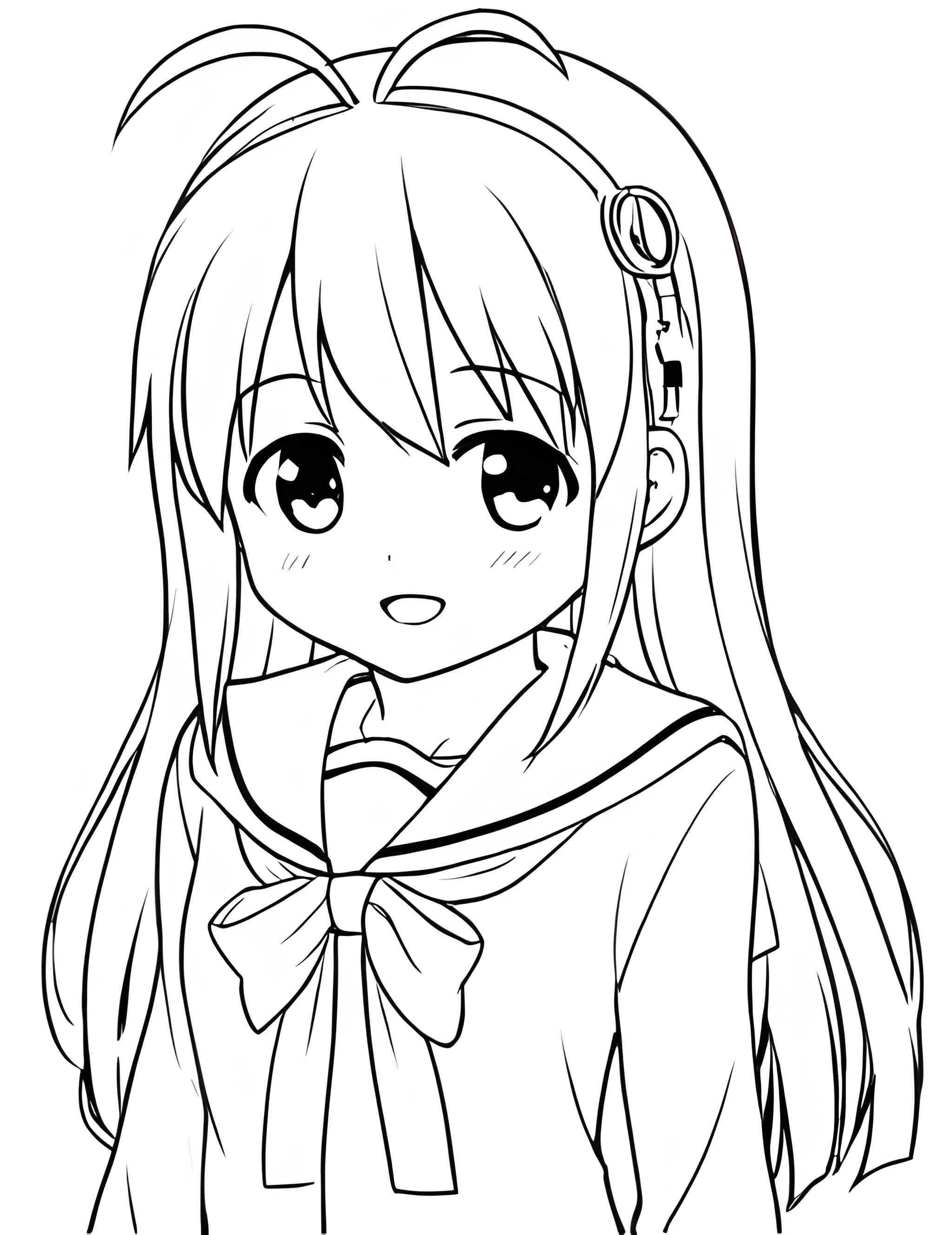 Раскраска Аниме 45