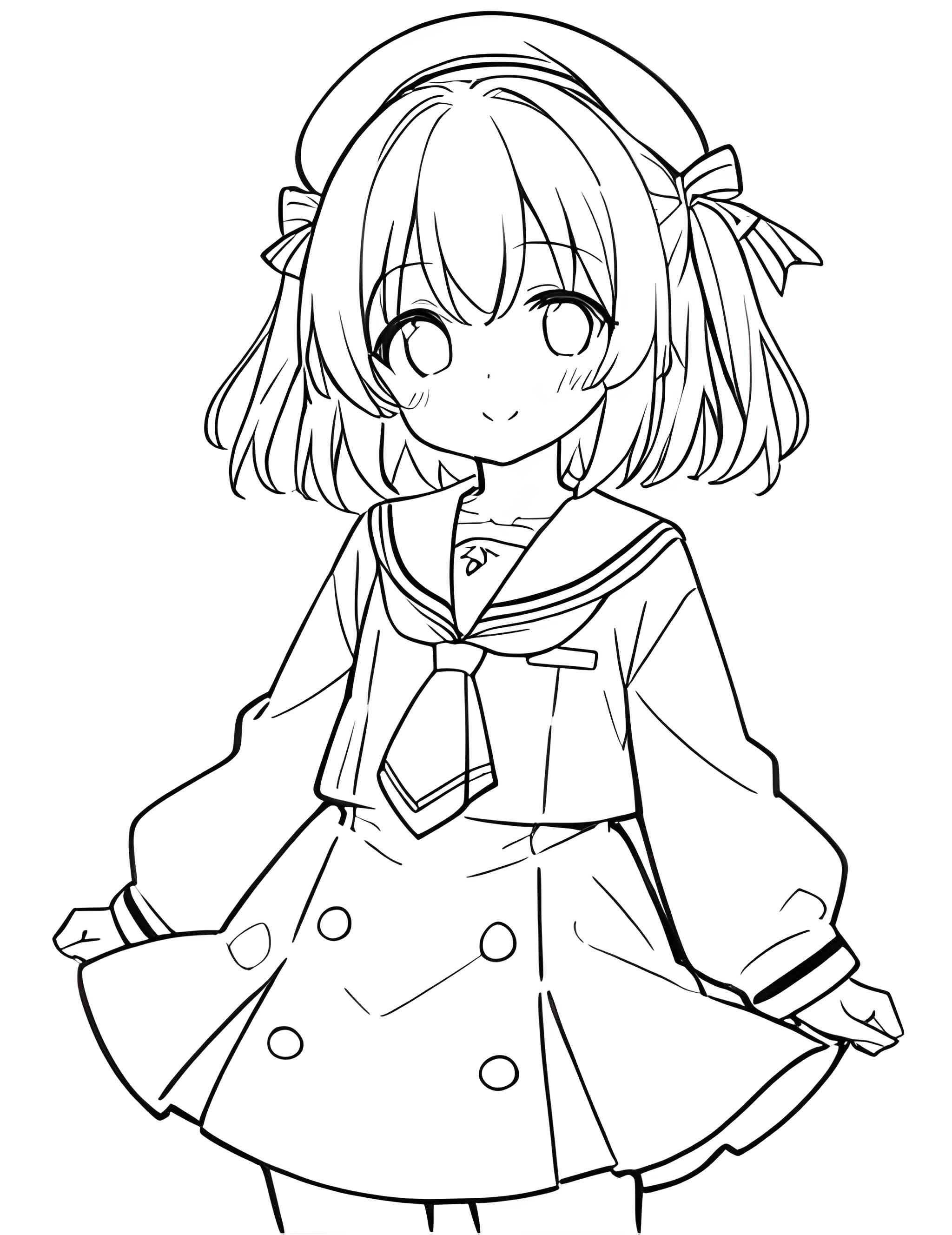 Раскраска Аниме 50