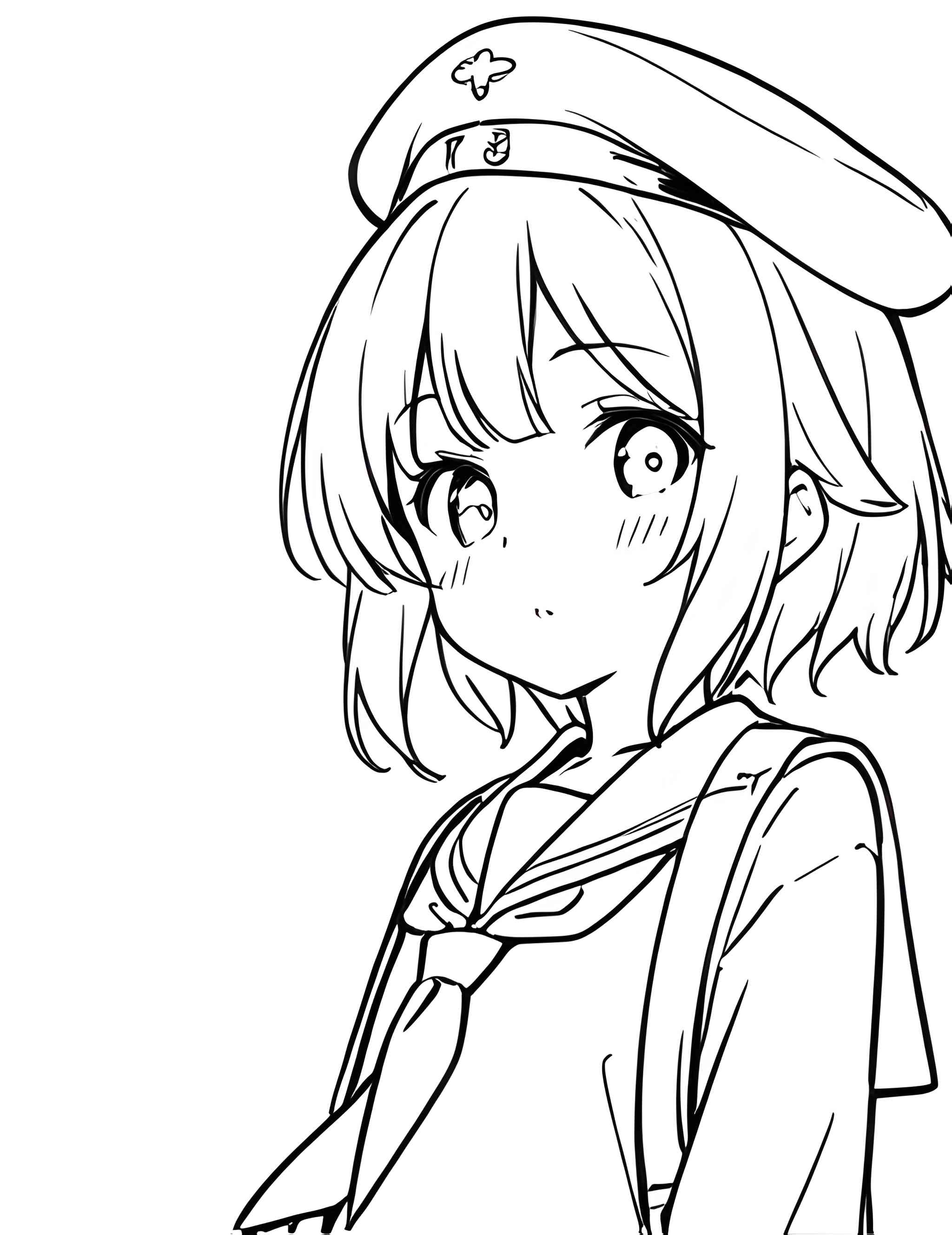 Раскраска Аниме 51