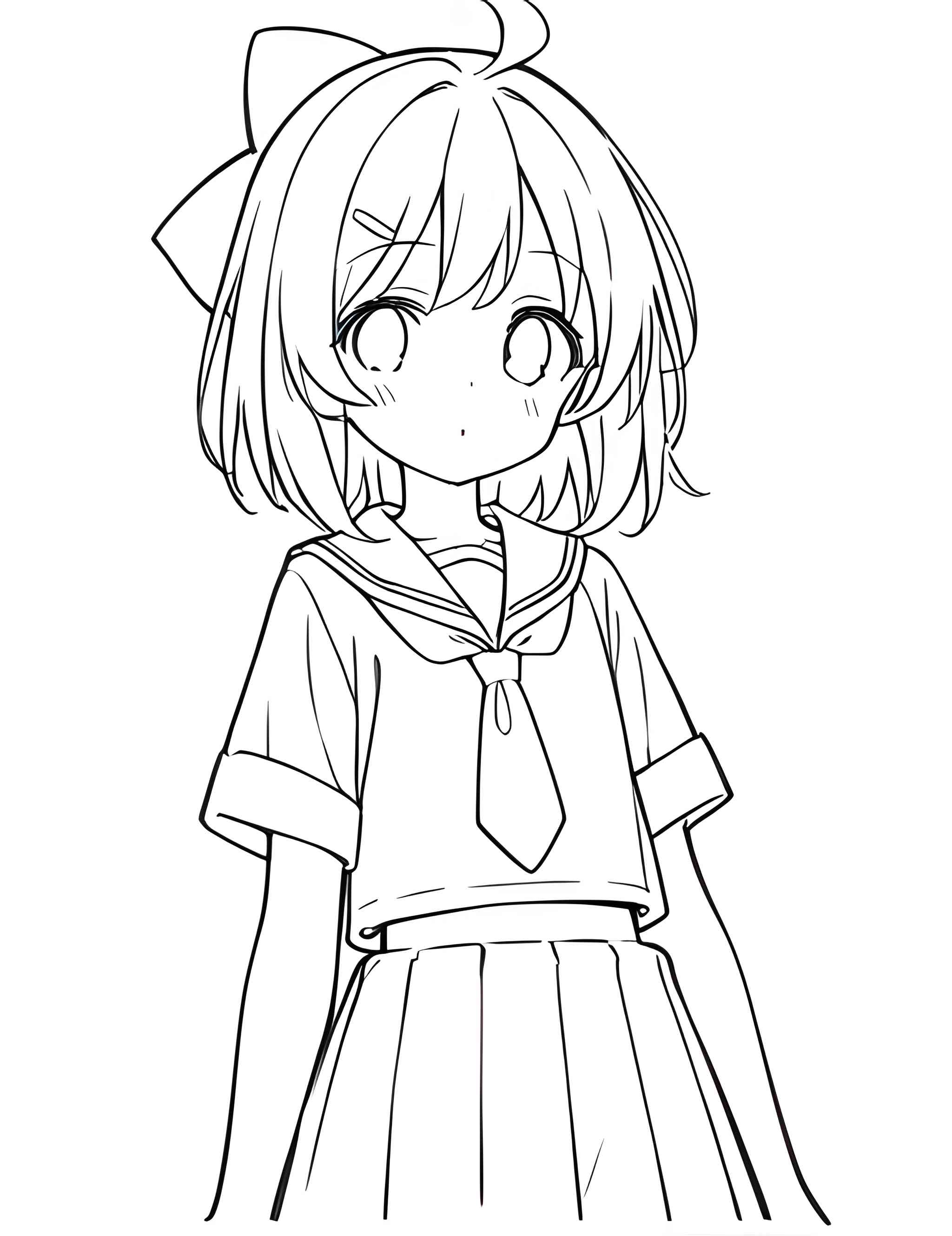 Раскраска Аниме 54