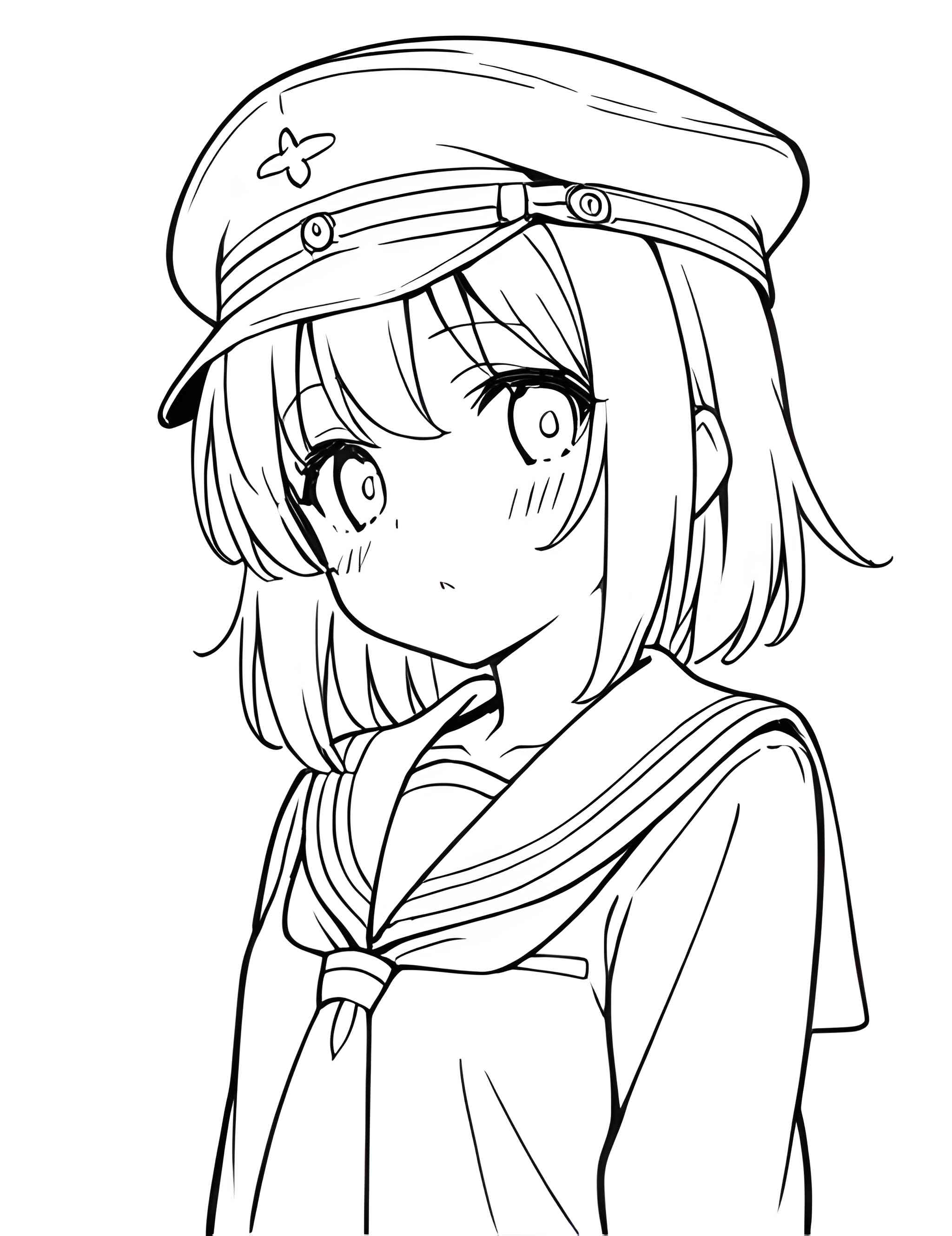 Раскраска Аниме 55