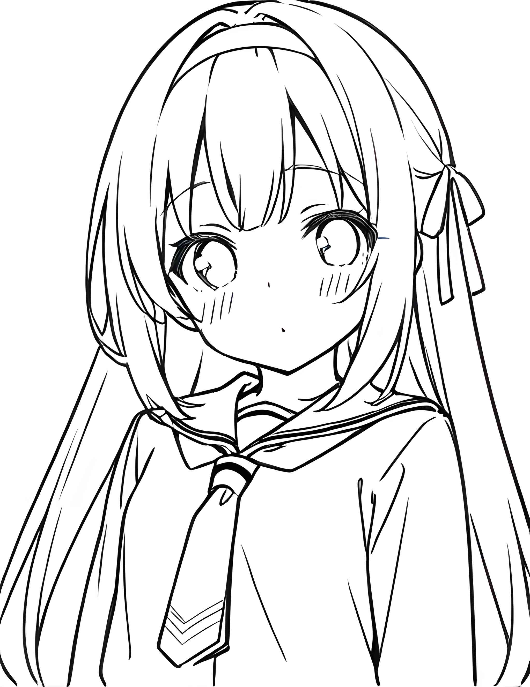 Раскраска Аниме 56