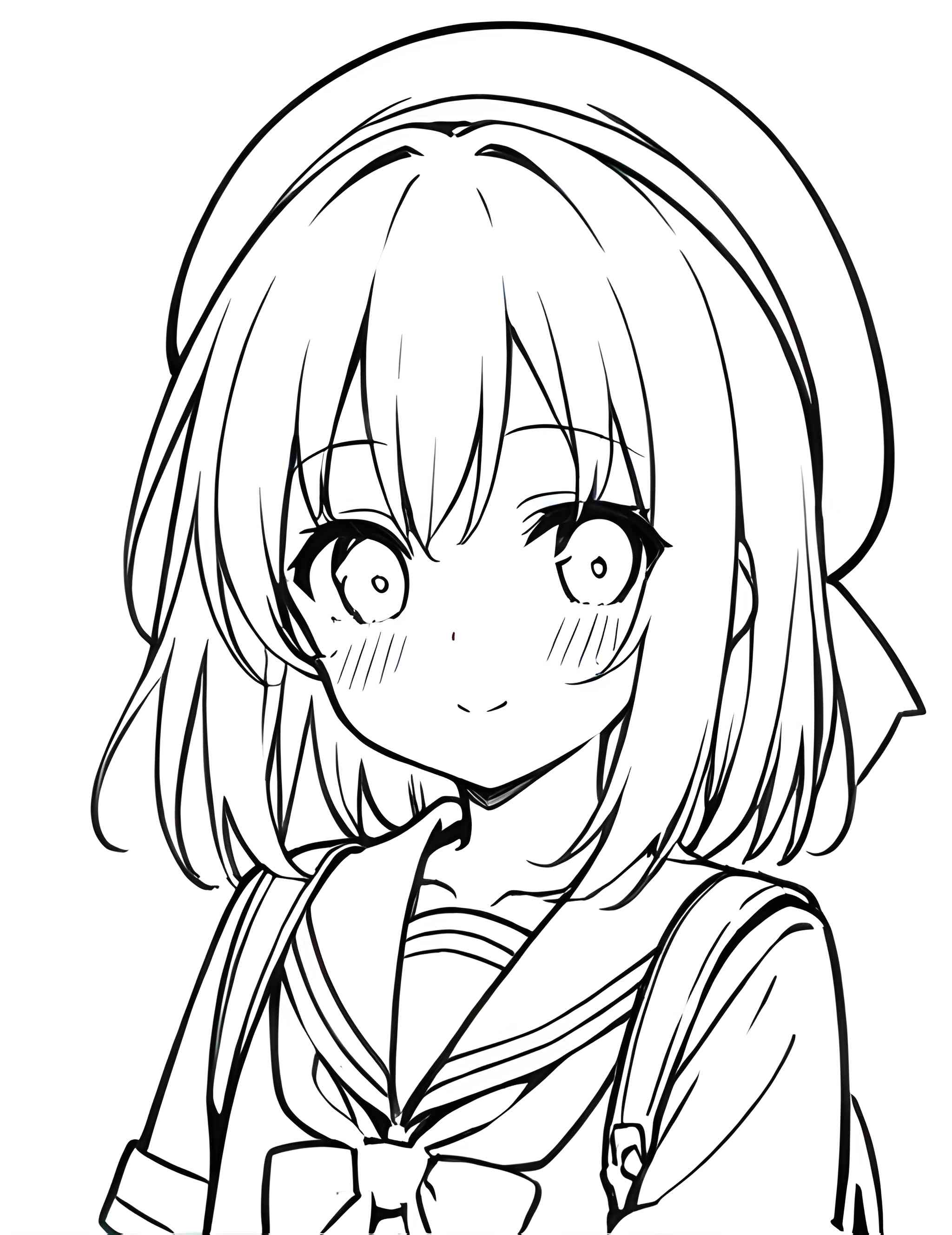 Раскраска Аниме 59