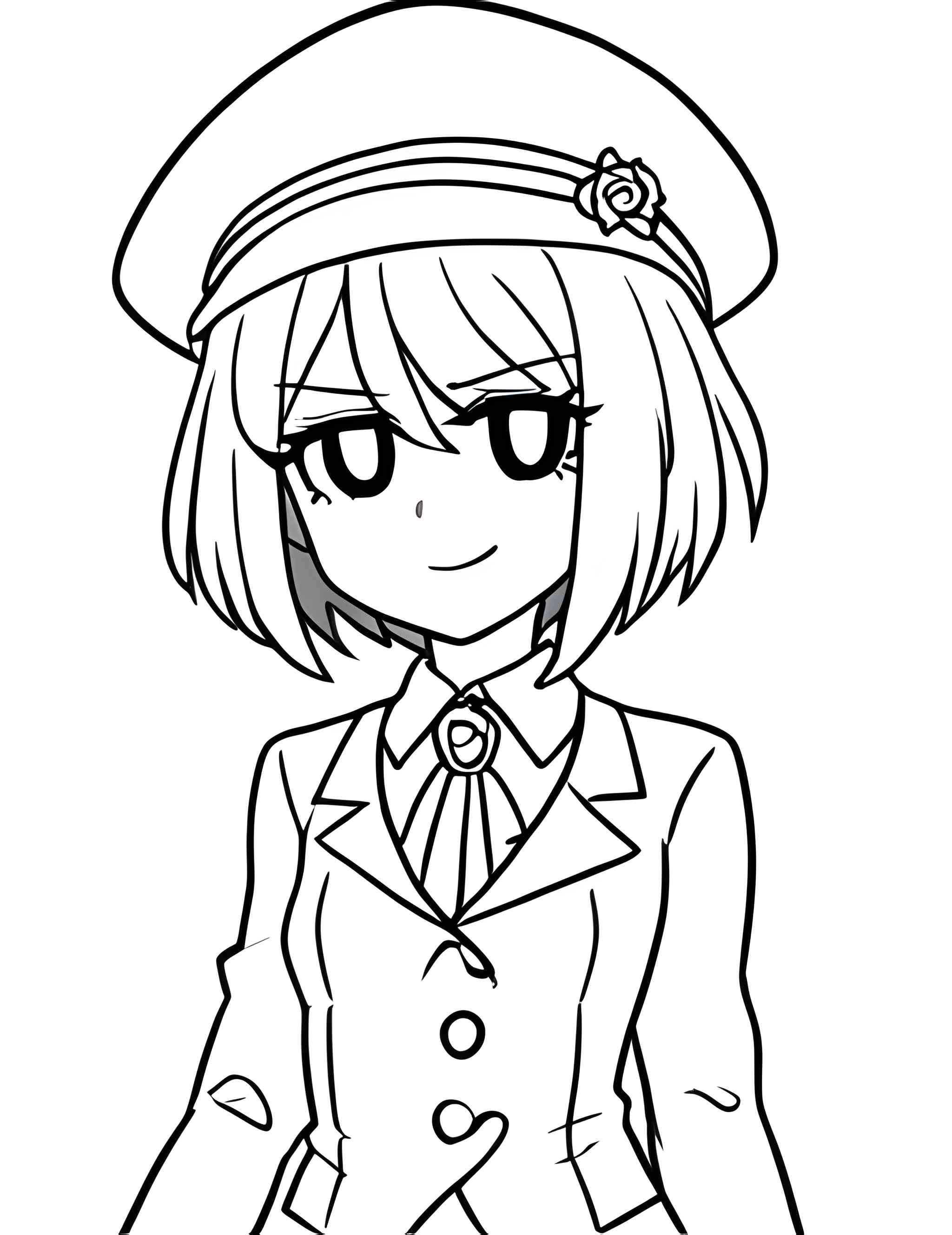 Раскраска Аниме 6