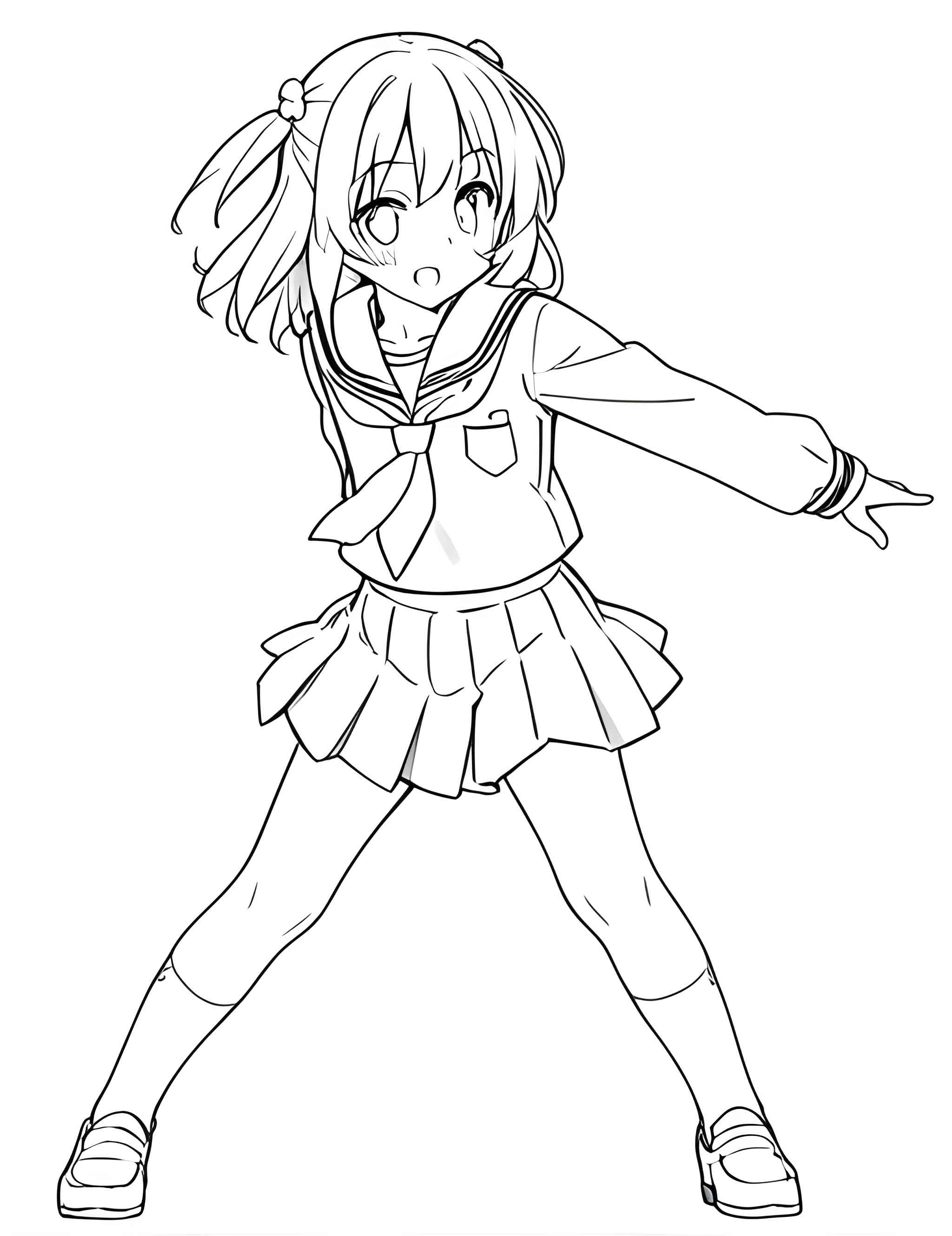 Раскраска Аниме 61