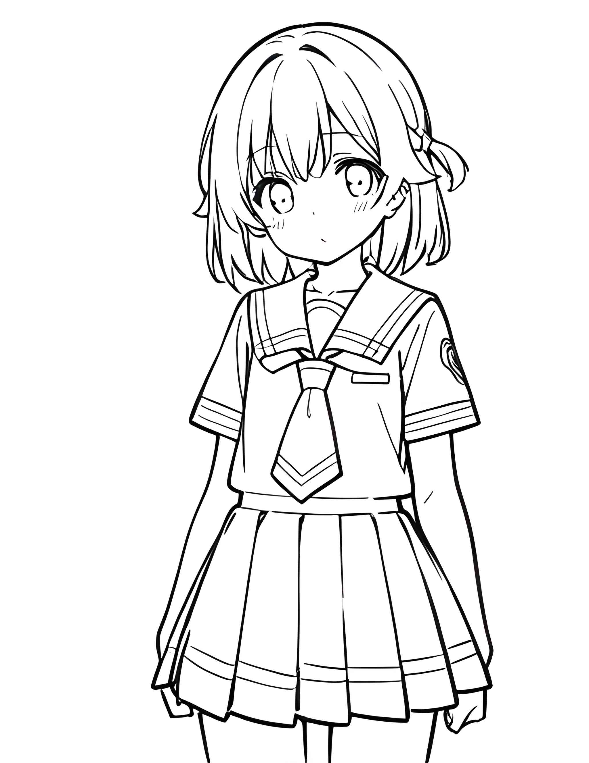 Раскраска Аниме 62