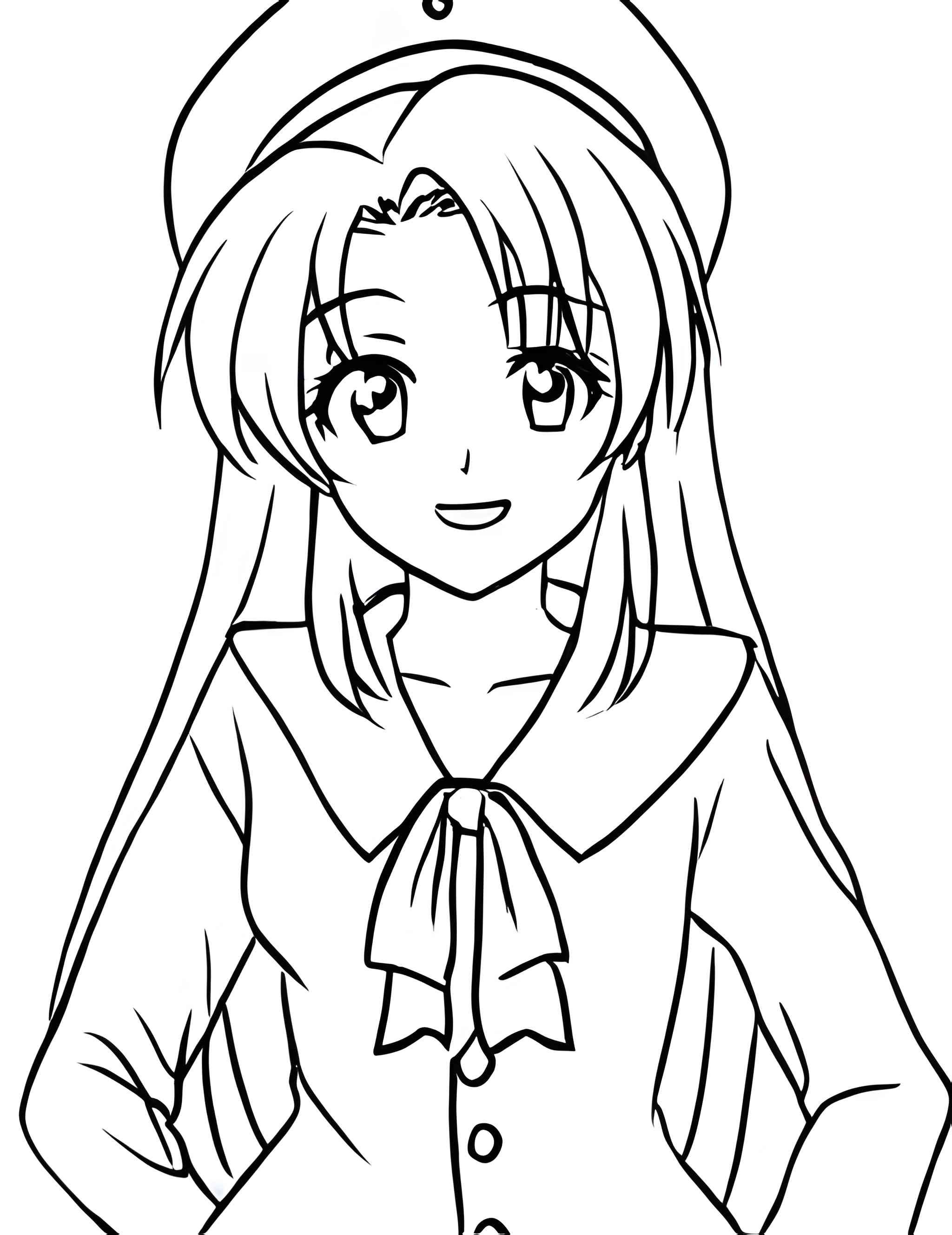 Раскраска Аниме 63