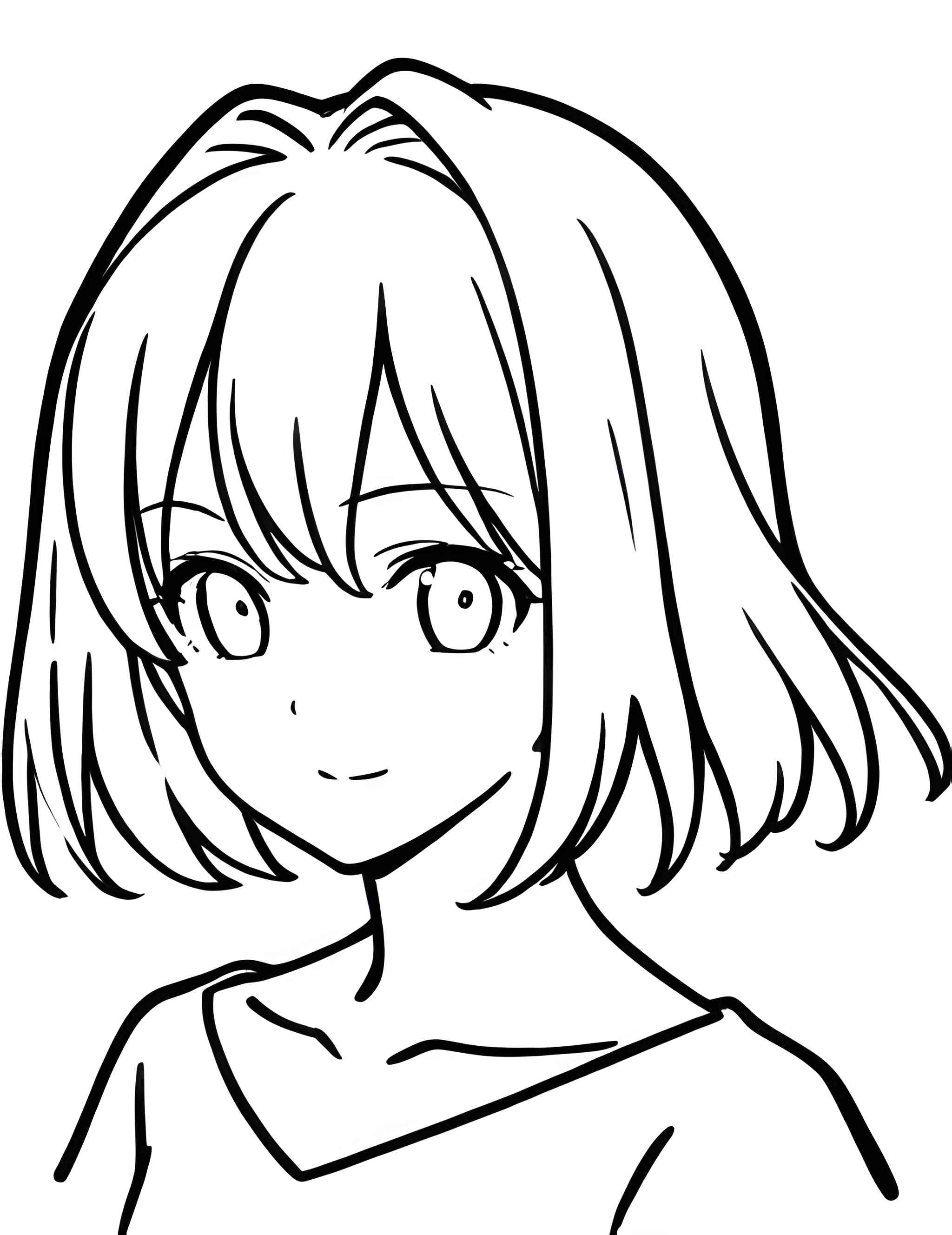 Раскраска Аниме 67