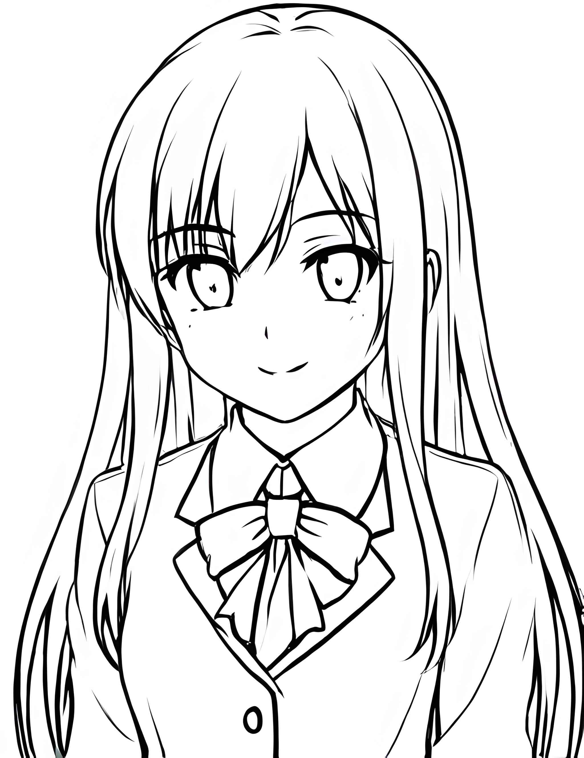 Раскраска Аниме 7