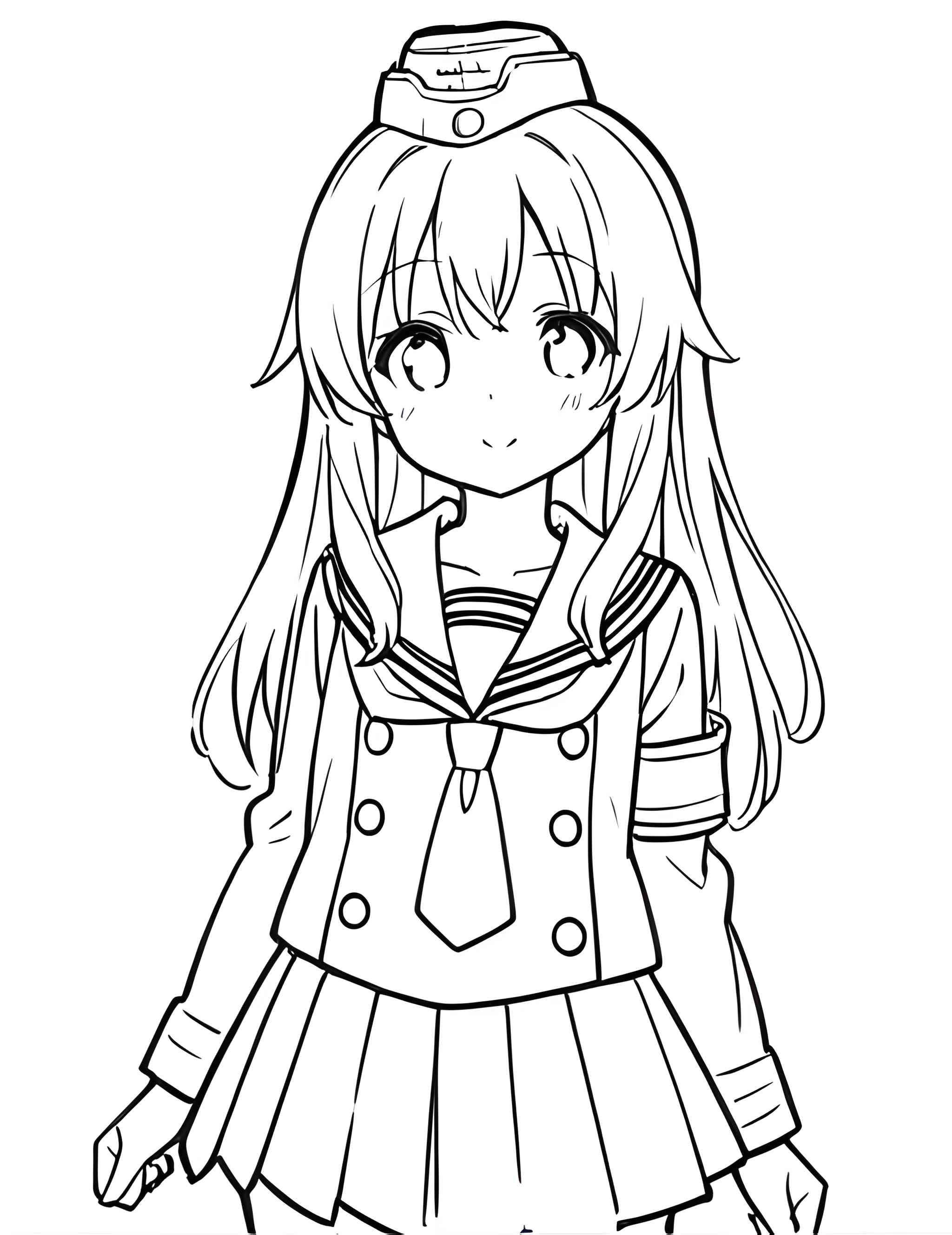 Раскраска Аниме 70