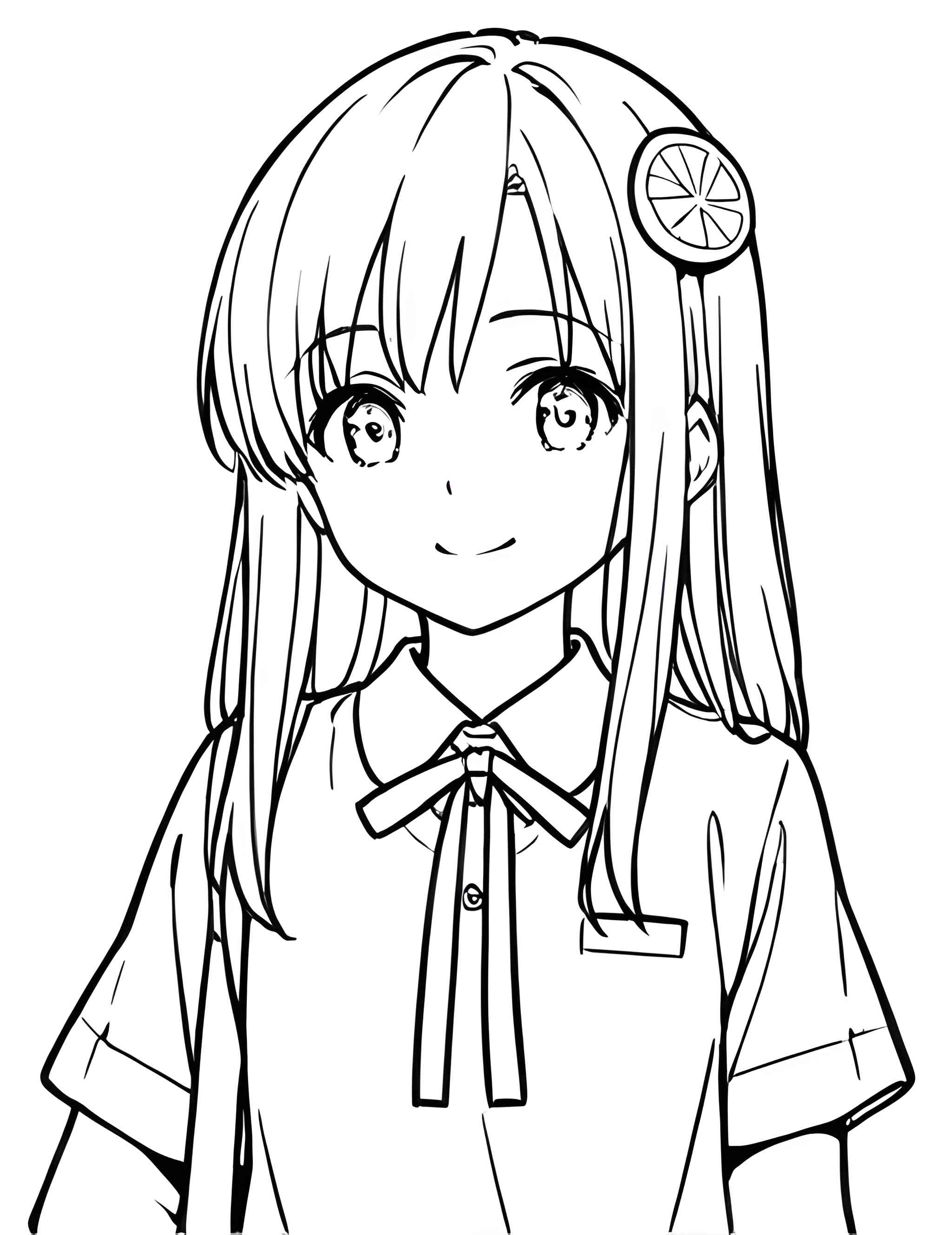 Раскраска Аниме 71