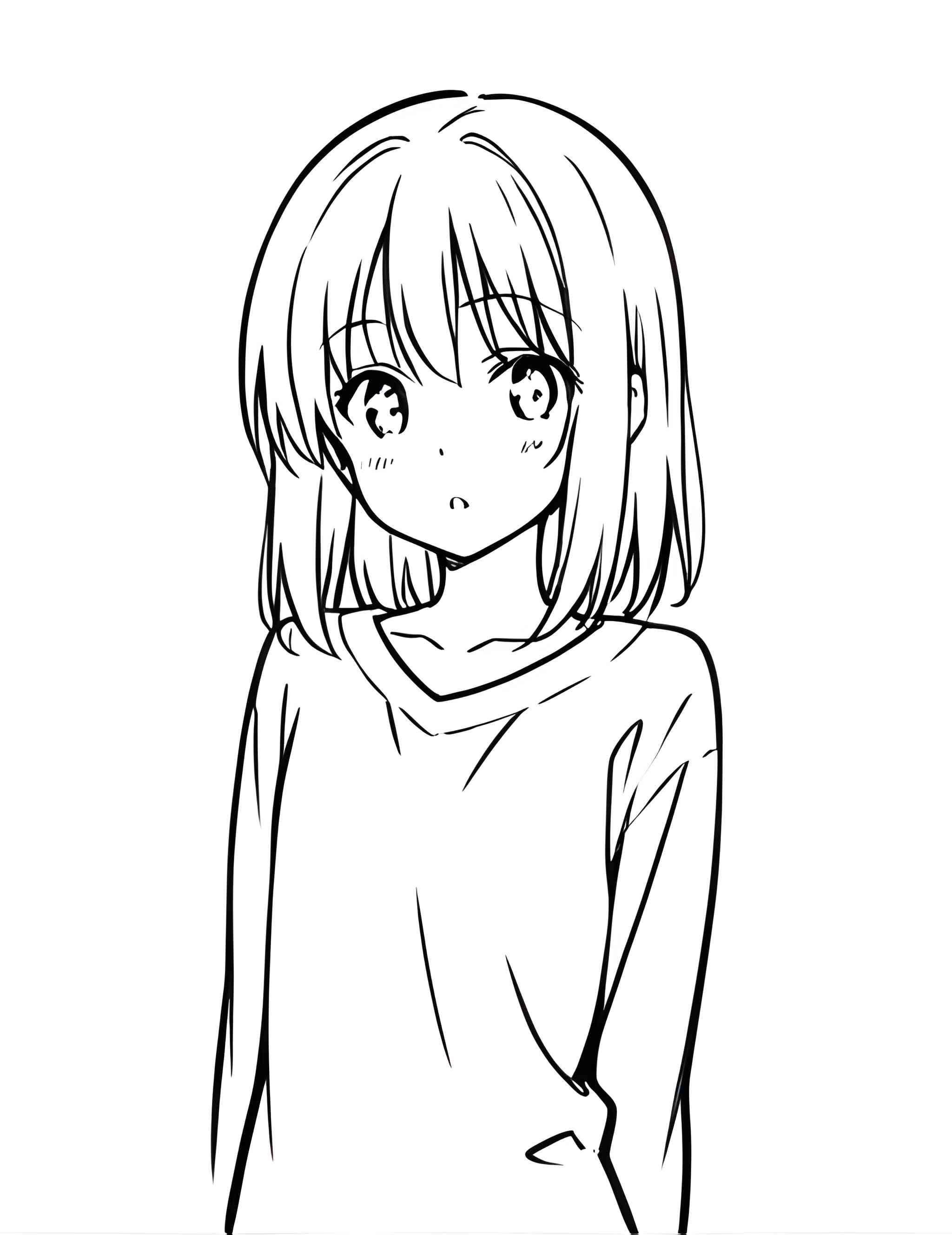 Раскраска Аниме 72