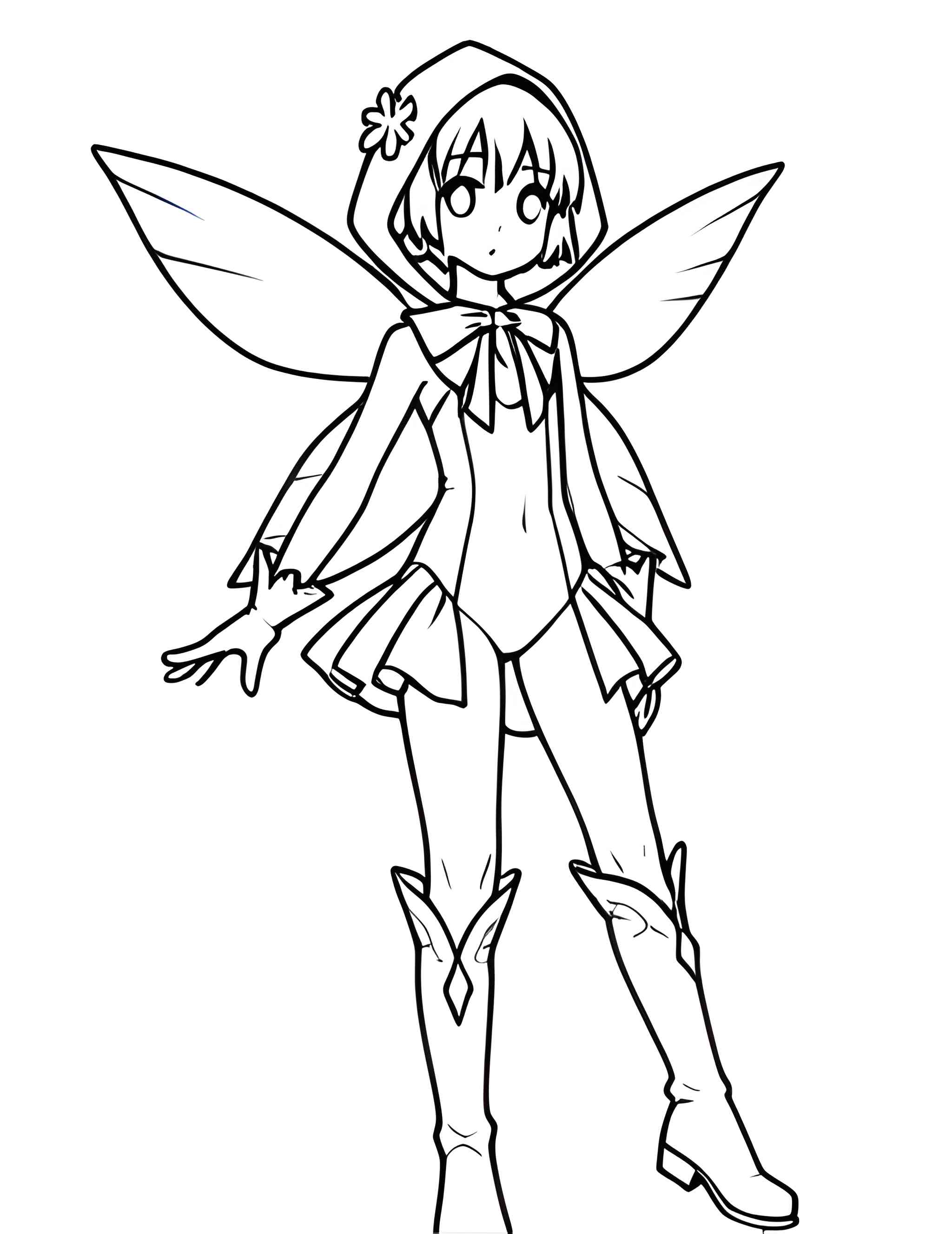 Раскраска Аниме 75