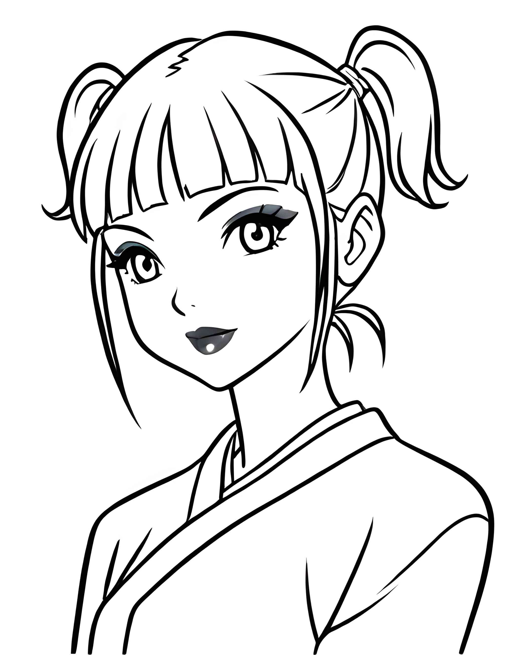 Раскраска Аниме 76