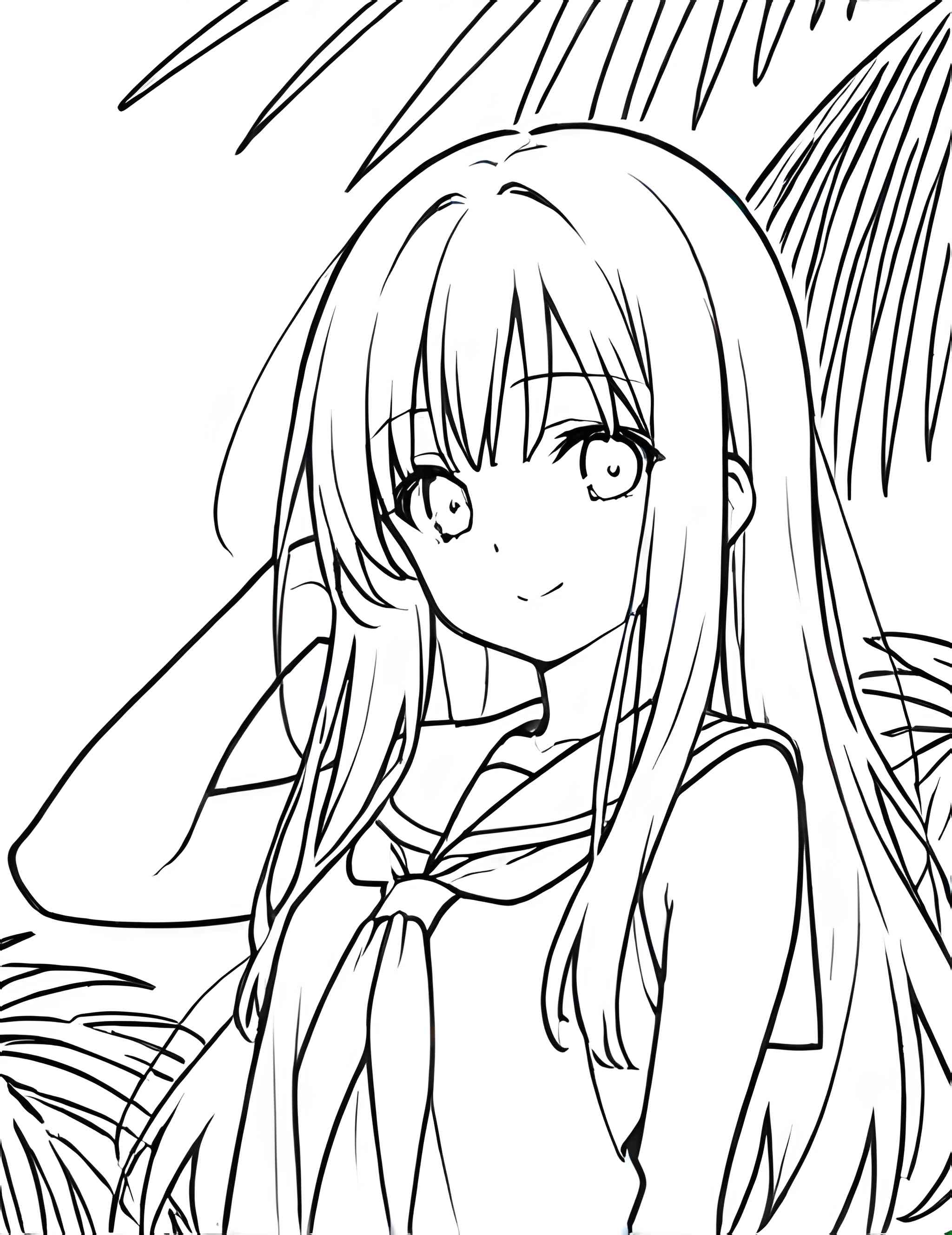 Раскраска Аниме 81