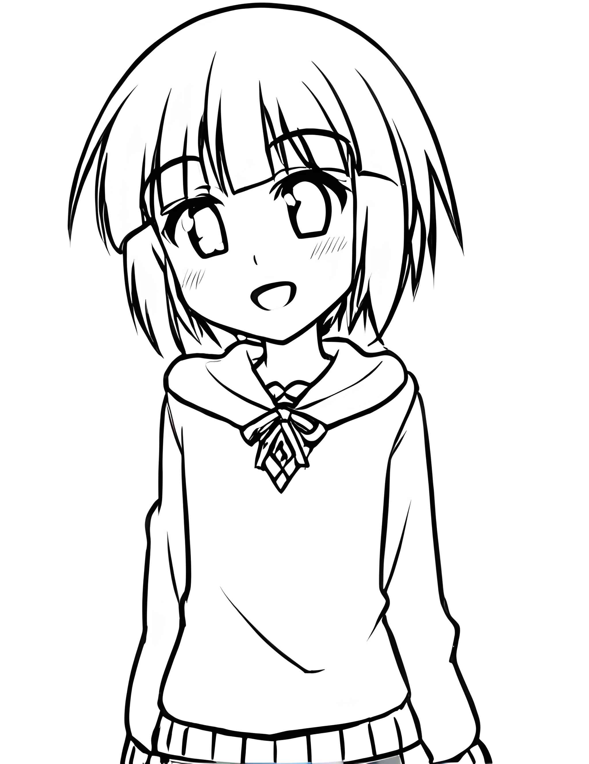 Раскраска Аниме 85