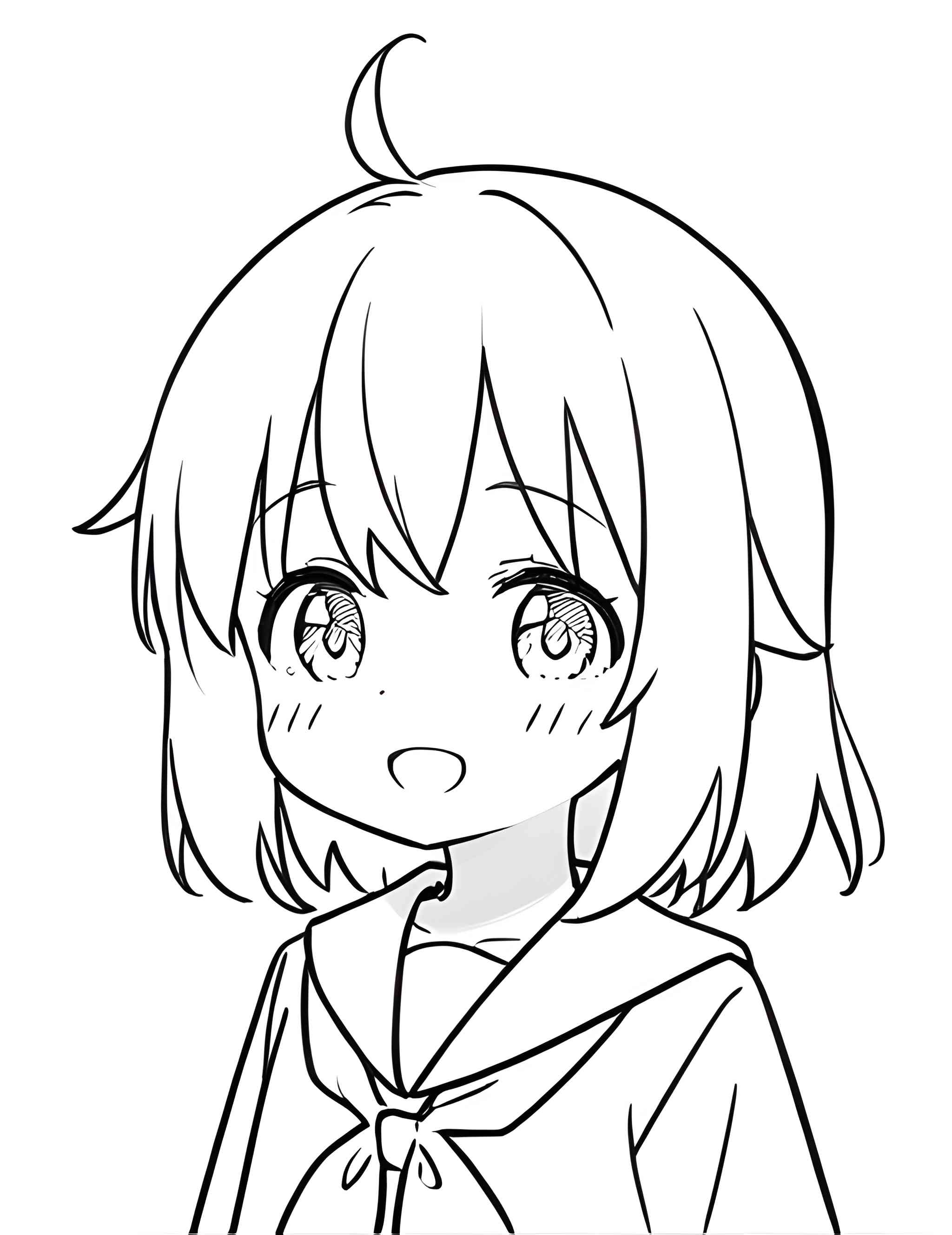 Раскраска Аниме 89