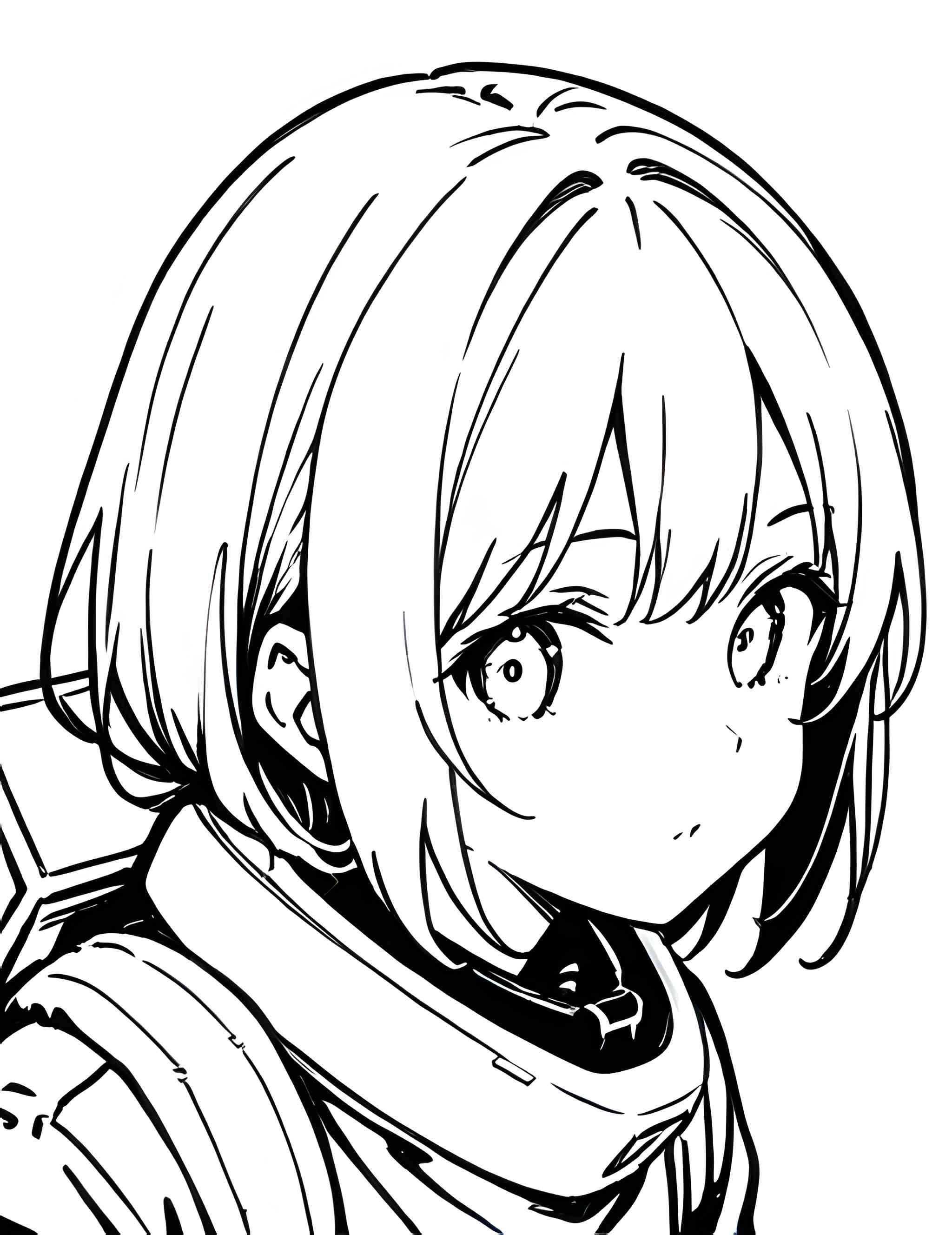 Раскраска Аниме 90